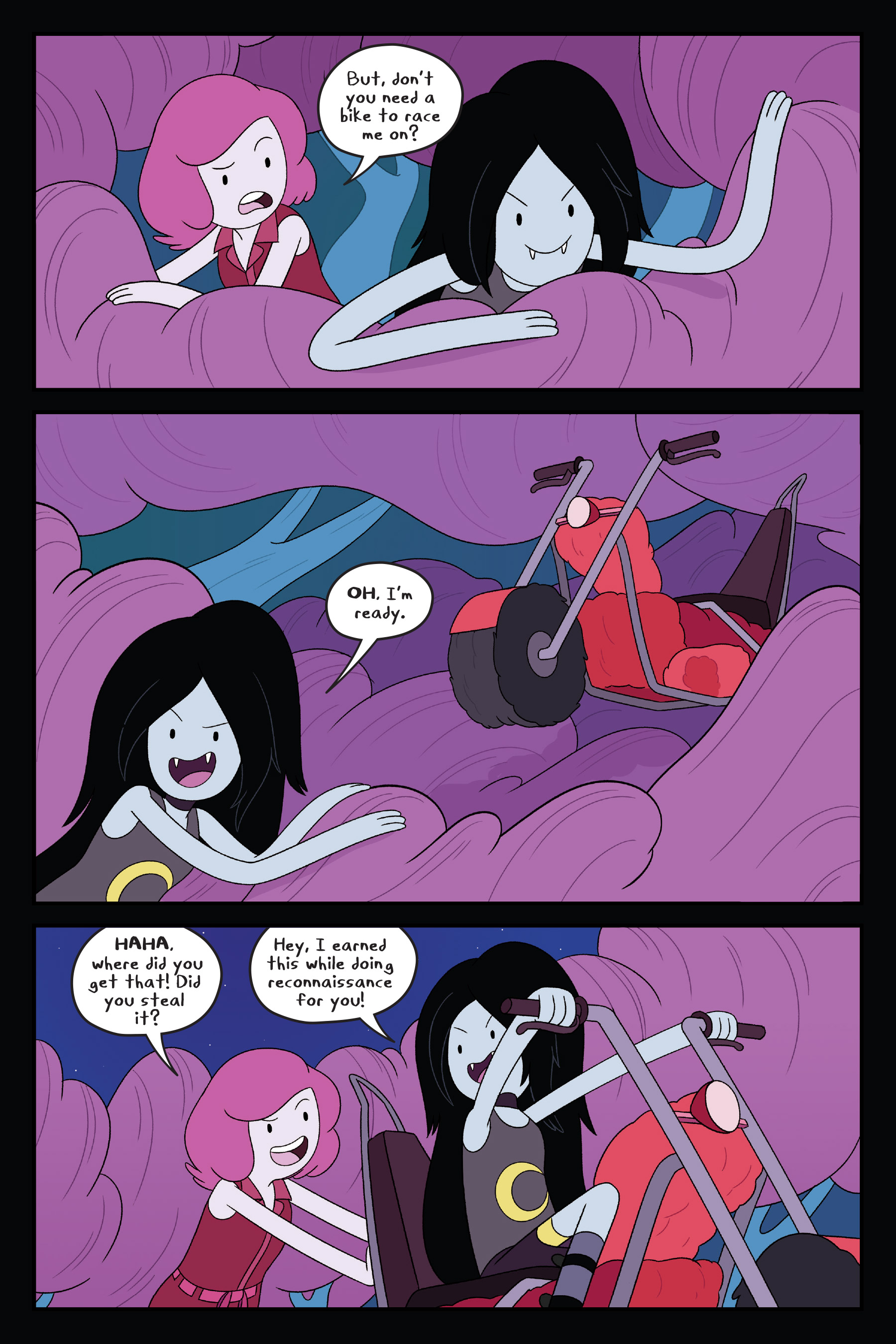 Read online Adventure Time: Thunder Road comic -  Issue # TPB - 118