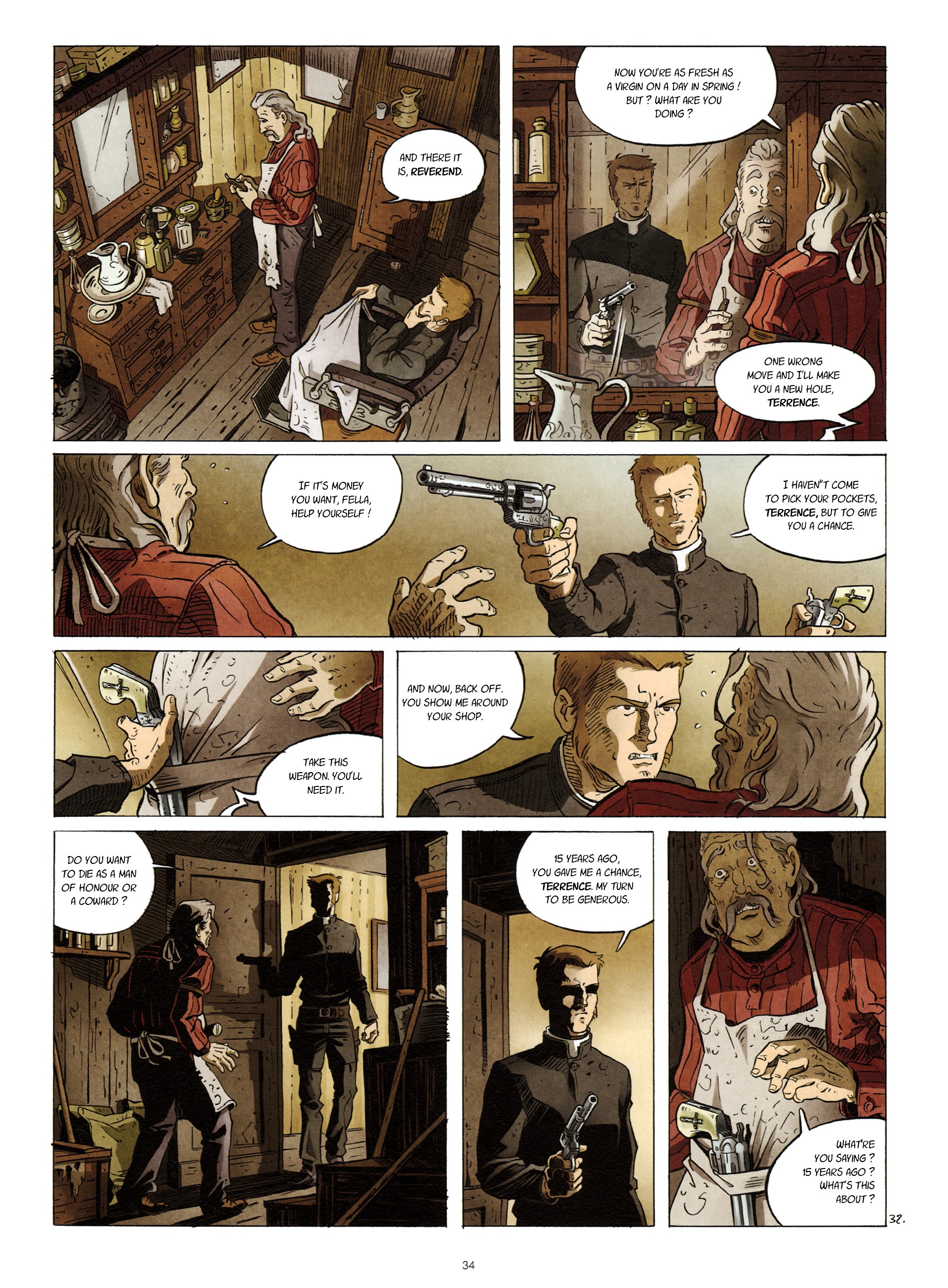 Read online The Reverend comic -  Issue #1 - 36