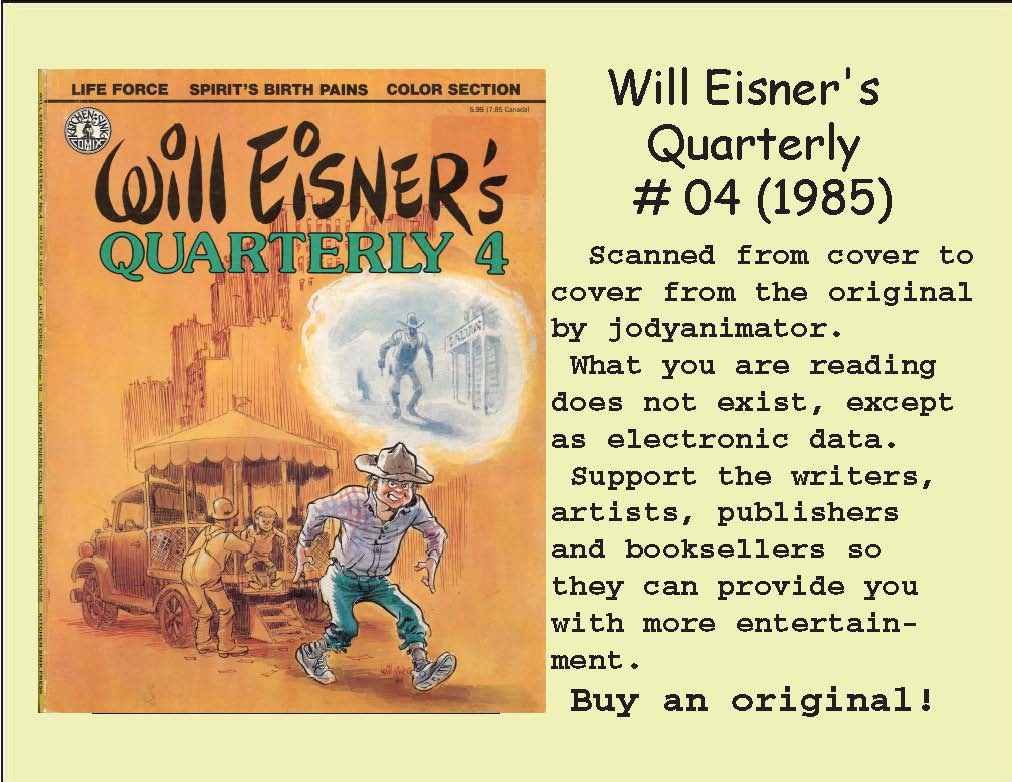 Read online Will Eisner's Quarterly comic -  Issue #4 - 69
