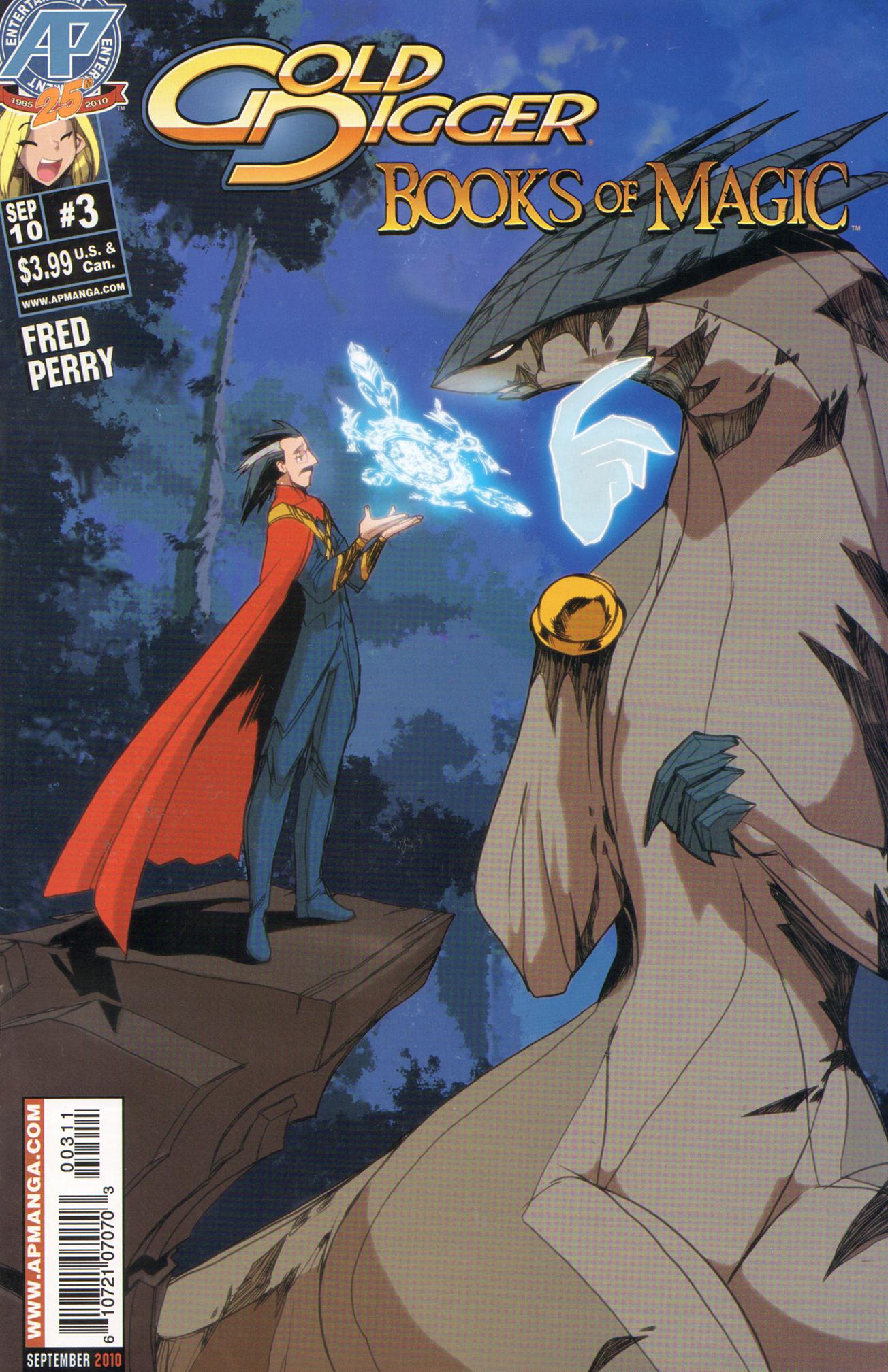 Read online Gold Digger: Books of Magic comic -  Issue #3 - 1