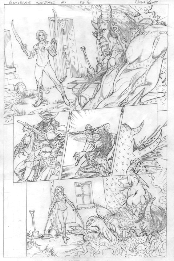 Read online Bloodrayne: Twin Blades comic -  Issue # Full - 40