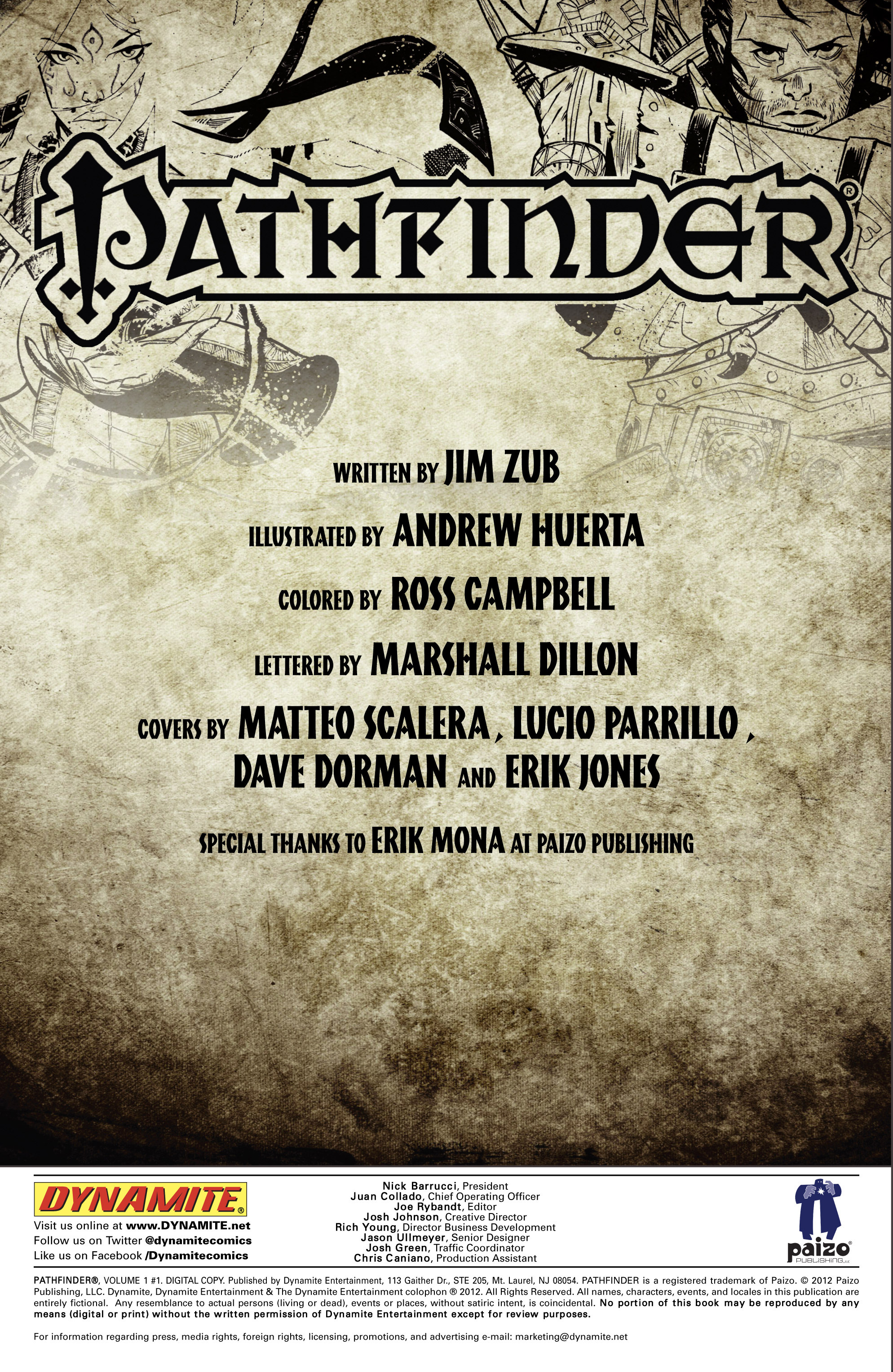 Read online Pathfinder comic -  Issue #1 - 5