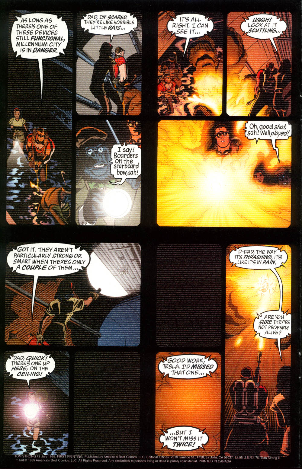 Read online Tom Strong comic -  Issue #2 - 3