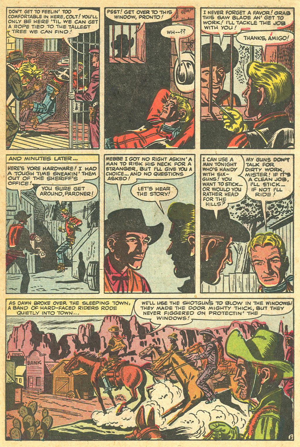 Read online Kid Colt Outlaw comic -  Issue #27 - 31