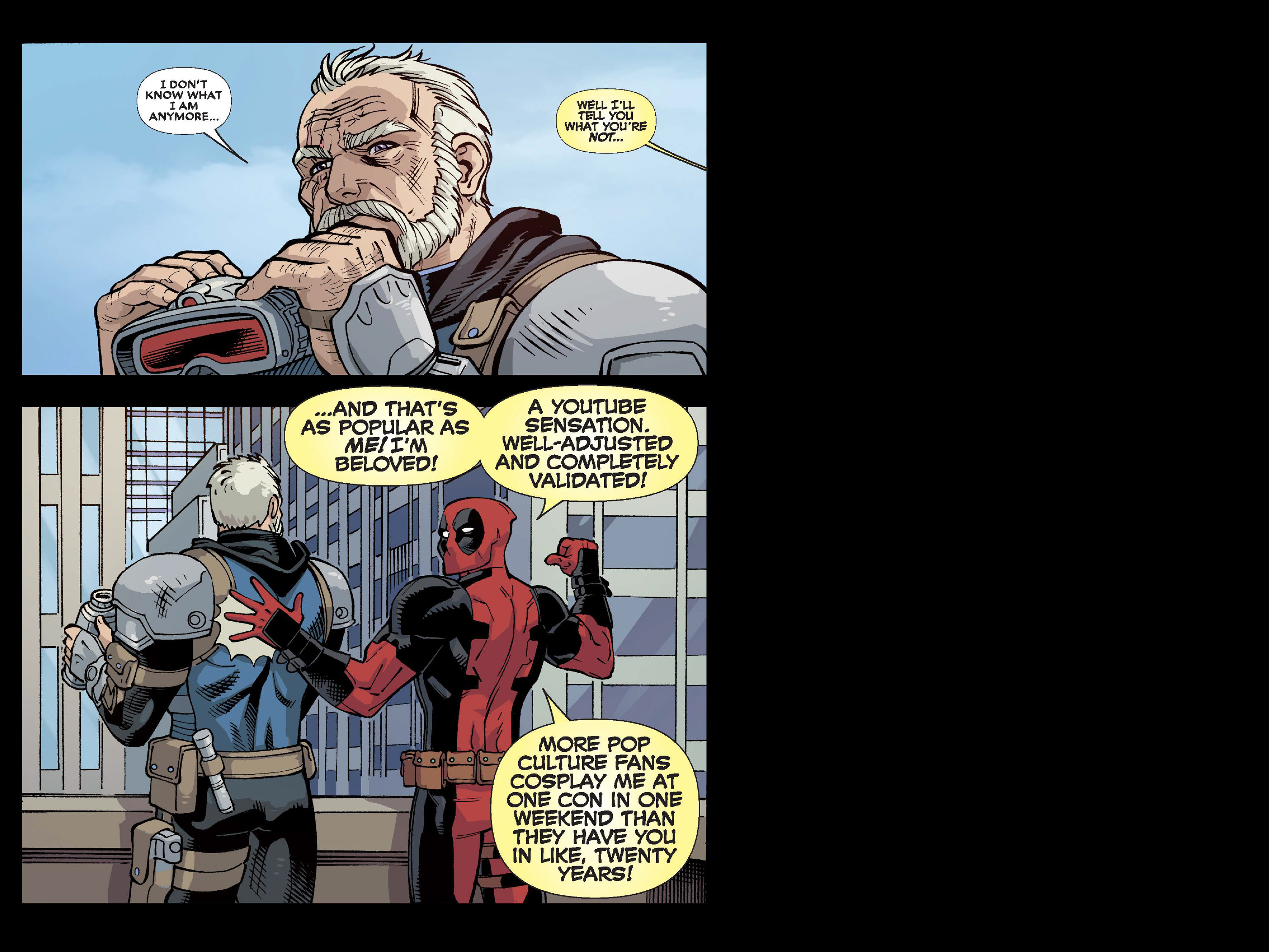 Read online Deadpool & Cable: Split Second Infinite Comic comic -  Issue #2 - 22