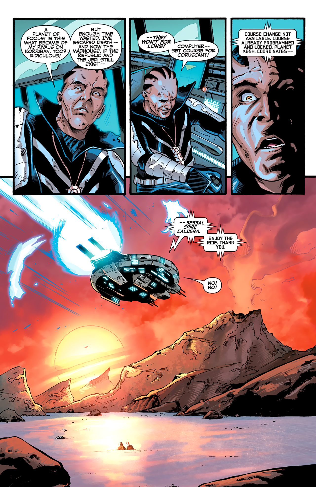 Read online Star Wars: Lost Tribe of the Sith - Spiral comic -  Issue #5 - 18