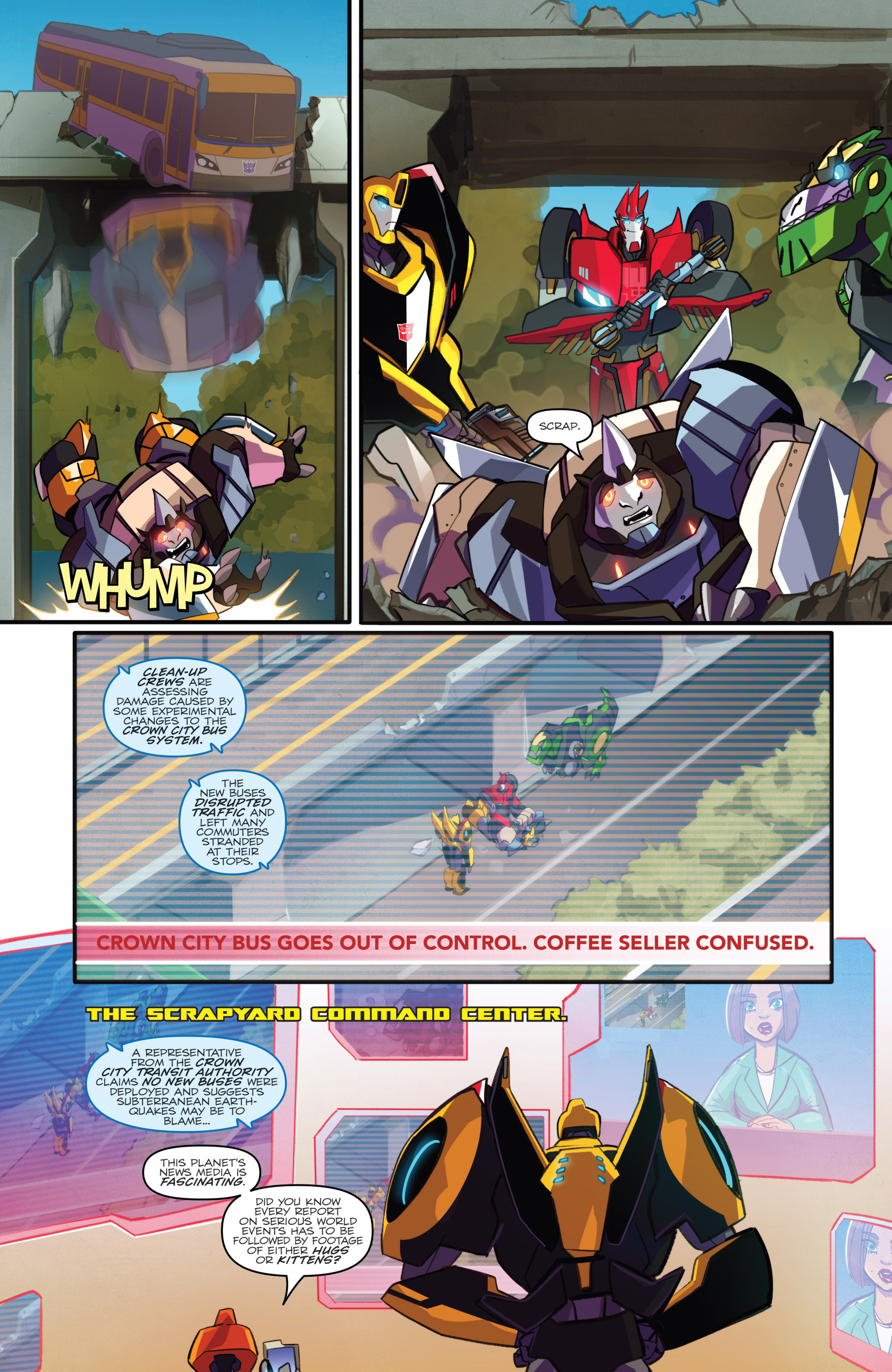 Read online Transformers: Robots In Disguise (2015) comic -  Issue #2 - 10