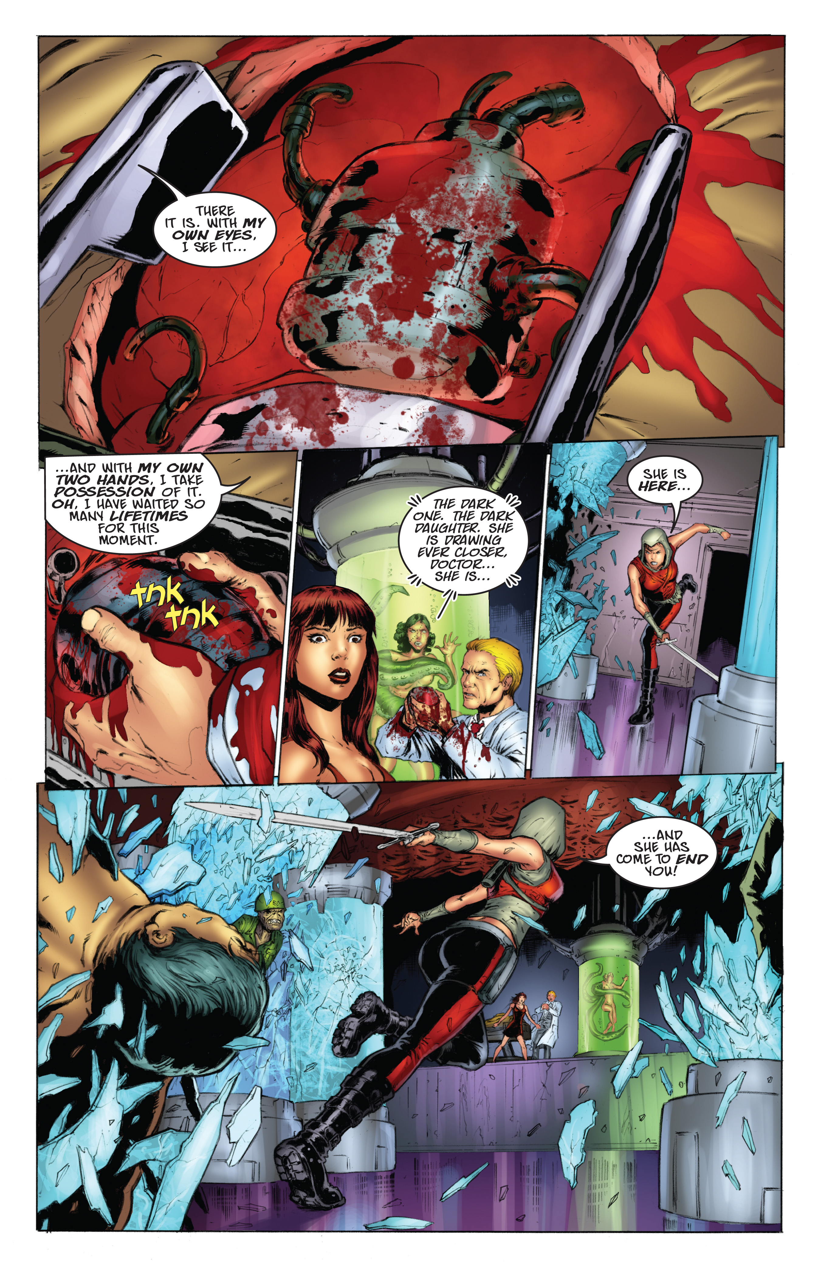 Read online Hack/Slash/Eva Monster's Ball comic -  Issue #3 - 18