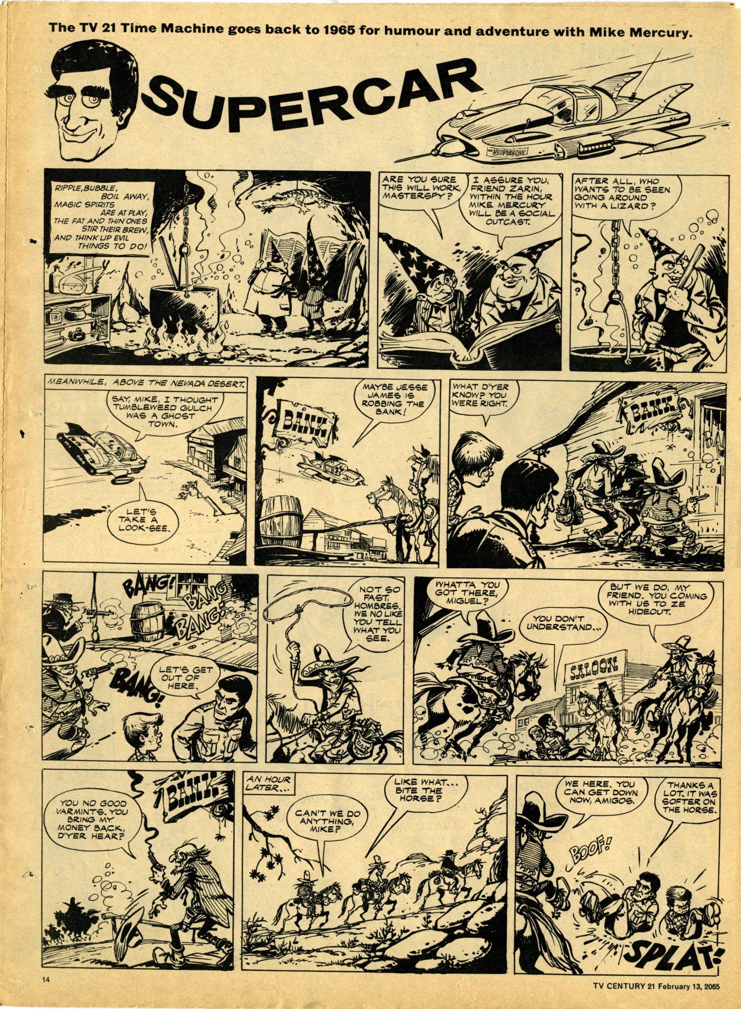 Read online TV Century 21 (TV 21) comic -  Issue #4 - 13