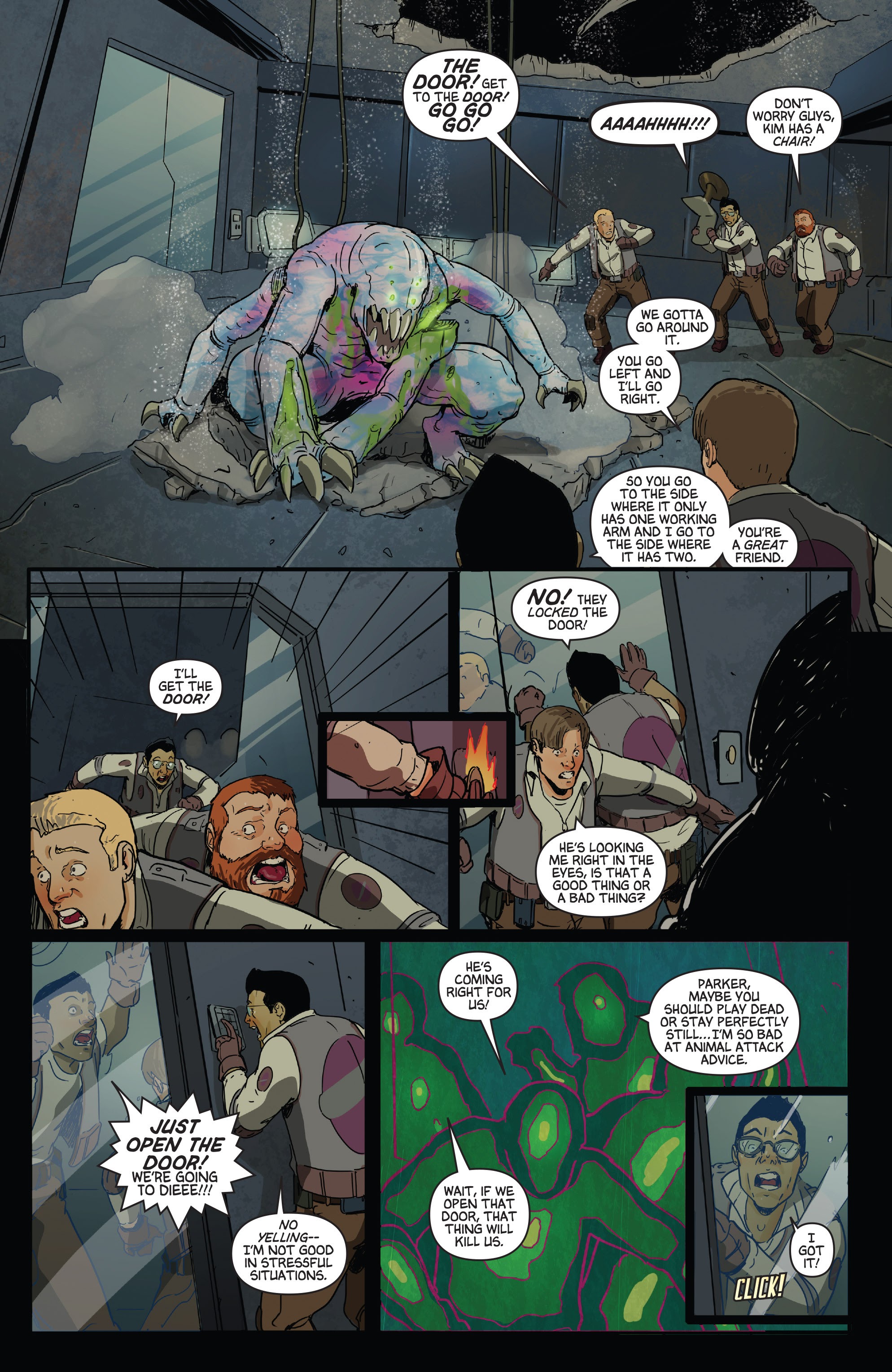 Read online Aliens vs. Parker comic -  Issue # _TPB - 39
