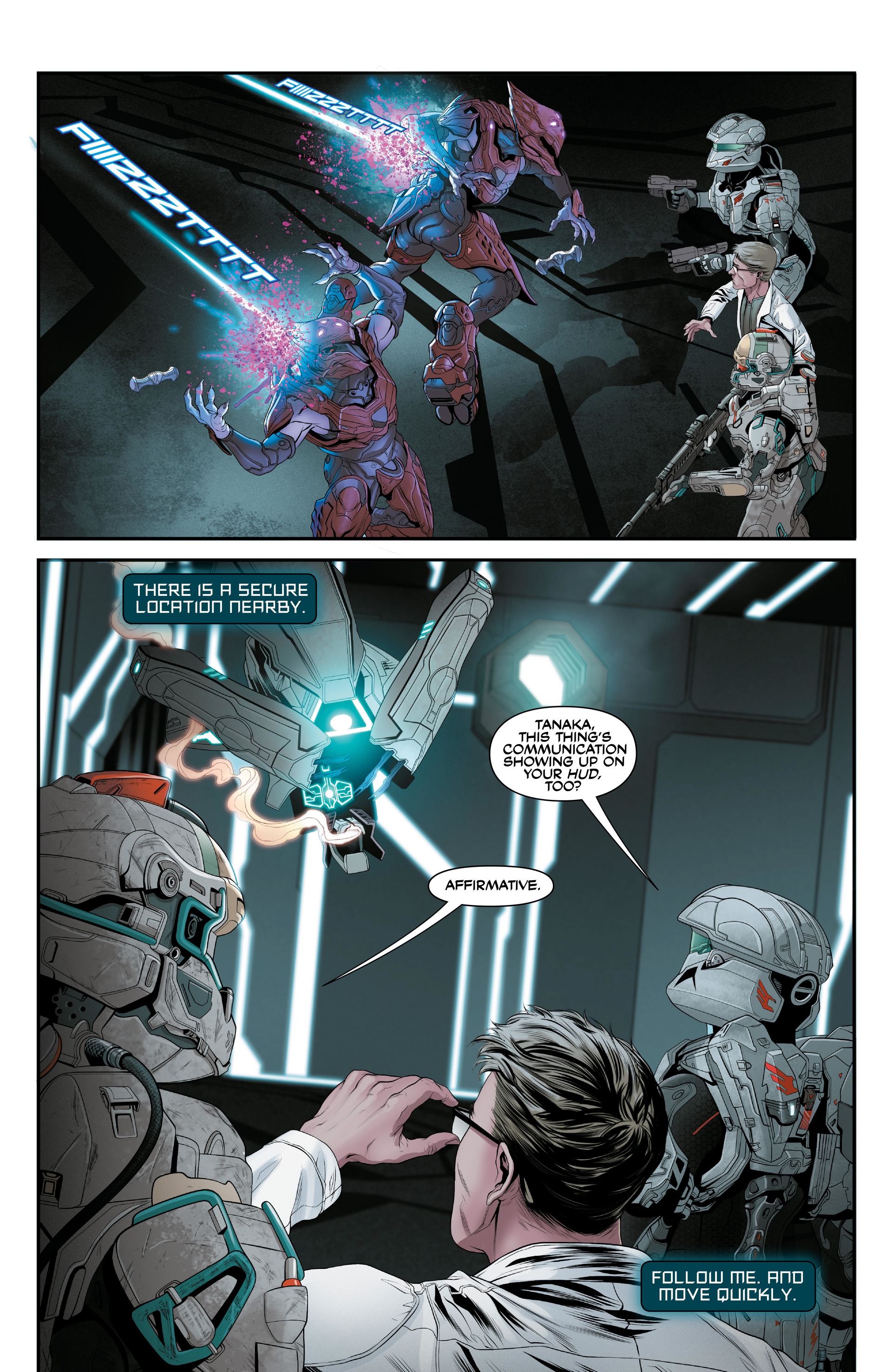 Read online Halo: Initiation and Escalation comic -  Issue # TPB (Part 7) - 8