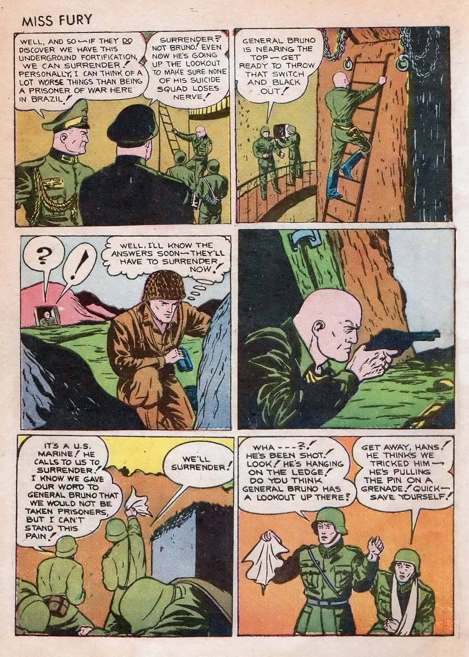Read online Miss Fury Comics comic -  Issue #4 - 48