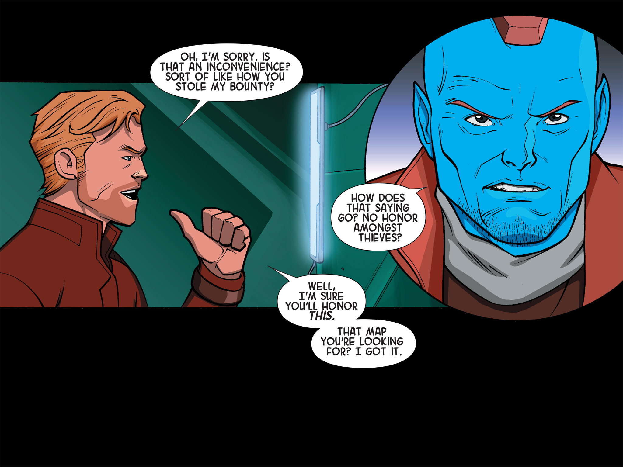 Read online Guardians of the Galaxy: Awesome Mix Infinite Comic comic -  Issue #7 - 22