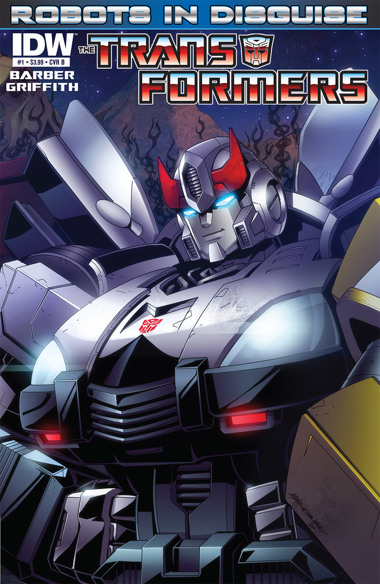 Read online Transformers: Robots In Disguise (2012) comic -  Issue #1 - 2