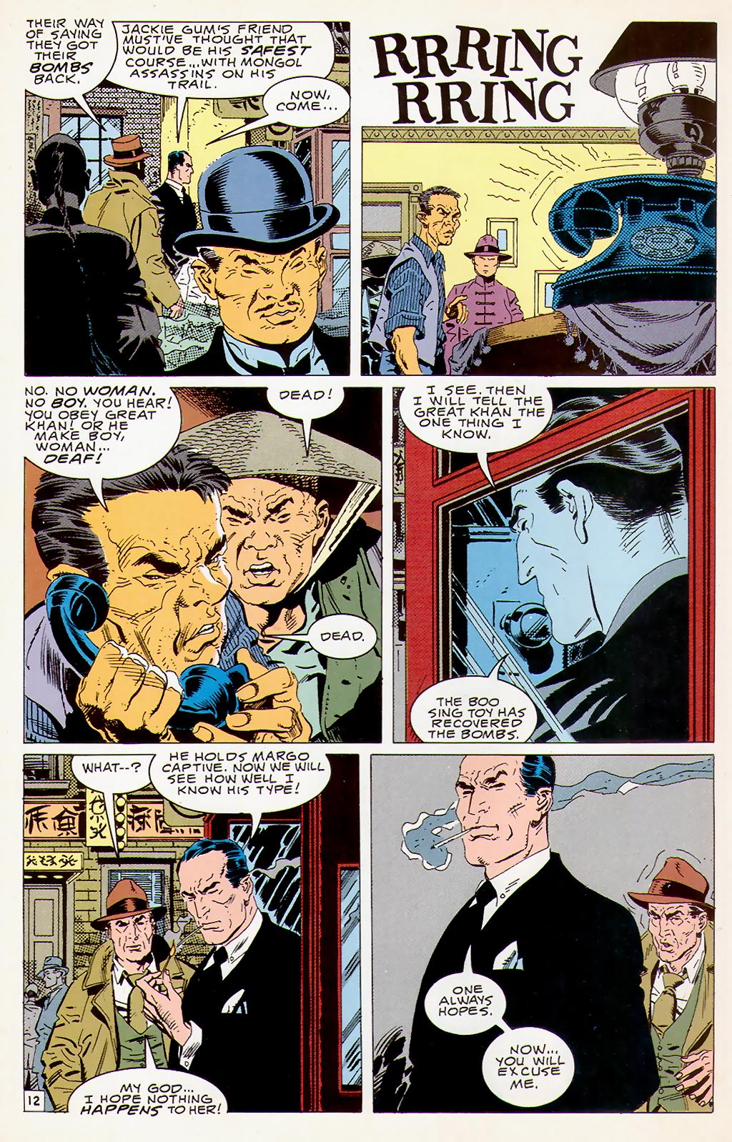 Read online The Shadow Strikes! comic -  Issue #10 - 14