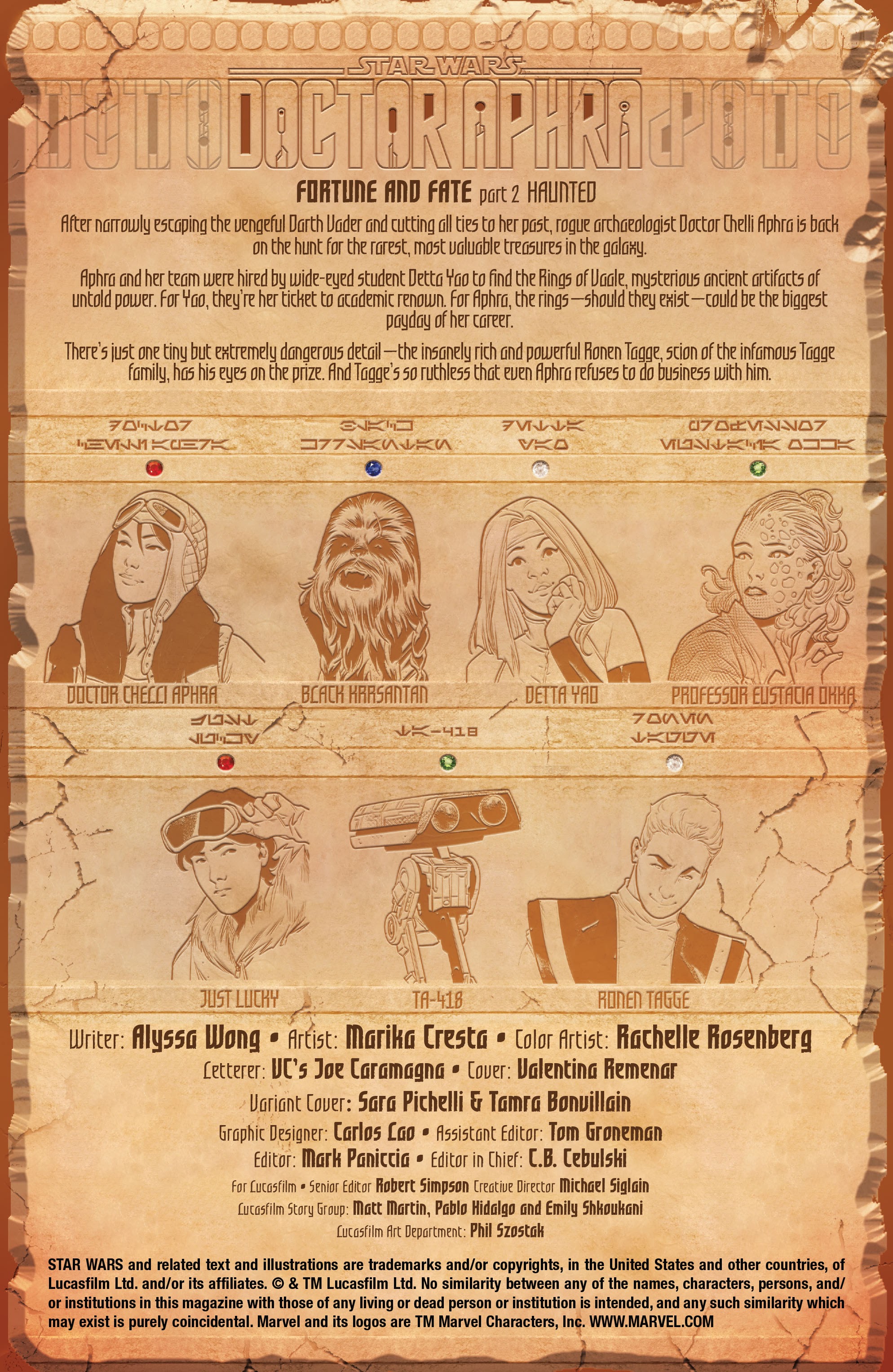 Read online Star Wars: Doctor Aphra comic -  Issue #2 - 2