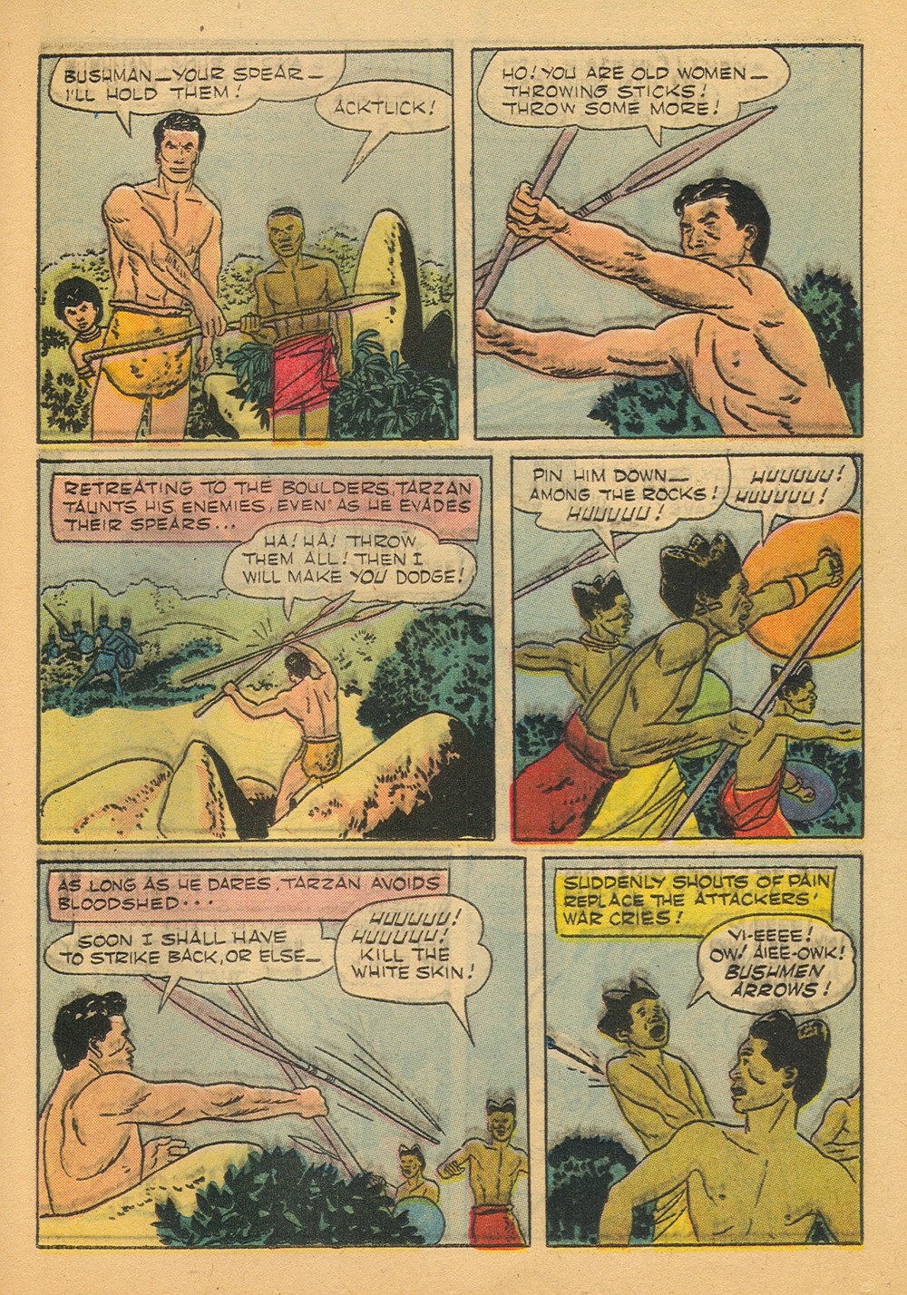 Read online Tarzan (1948) comic -  Issue #95 - 25