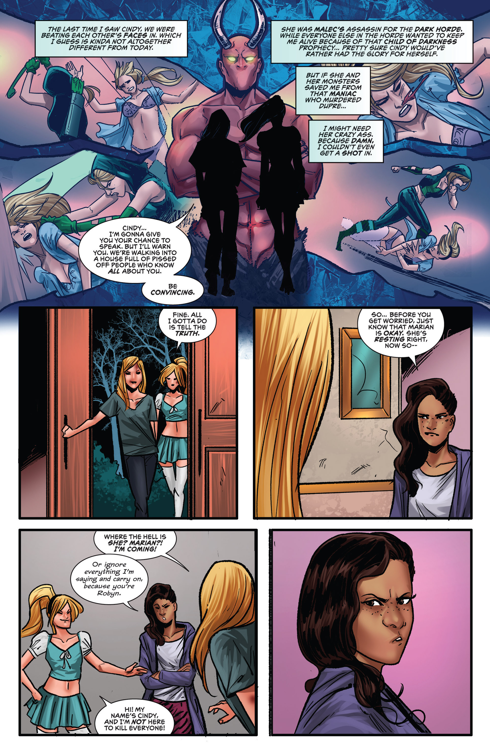 Read online Grimm Fairy Tales presents Robyn Hood (2014) comic -  Issue #18 - 17