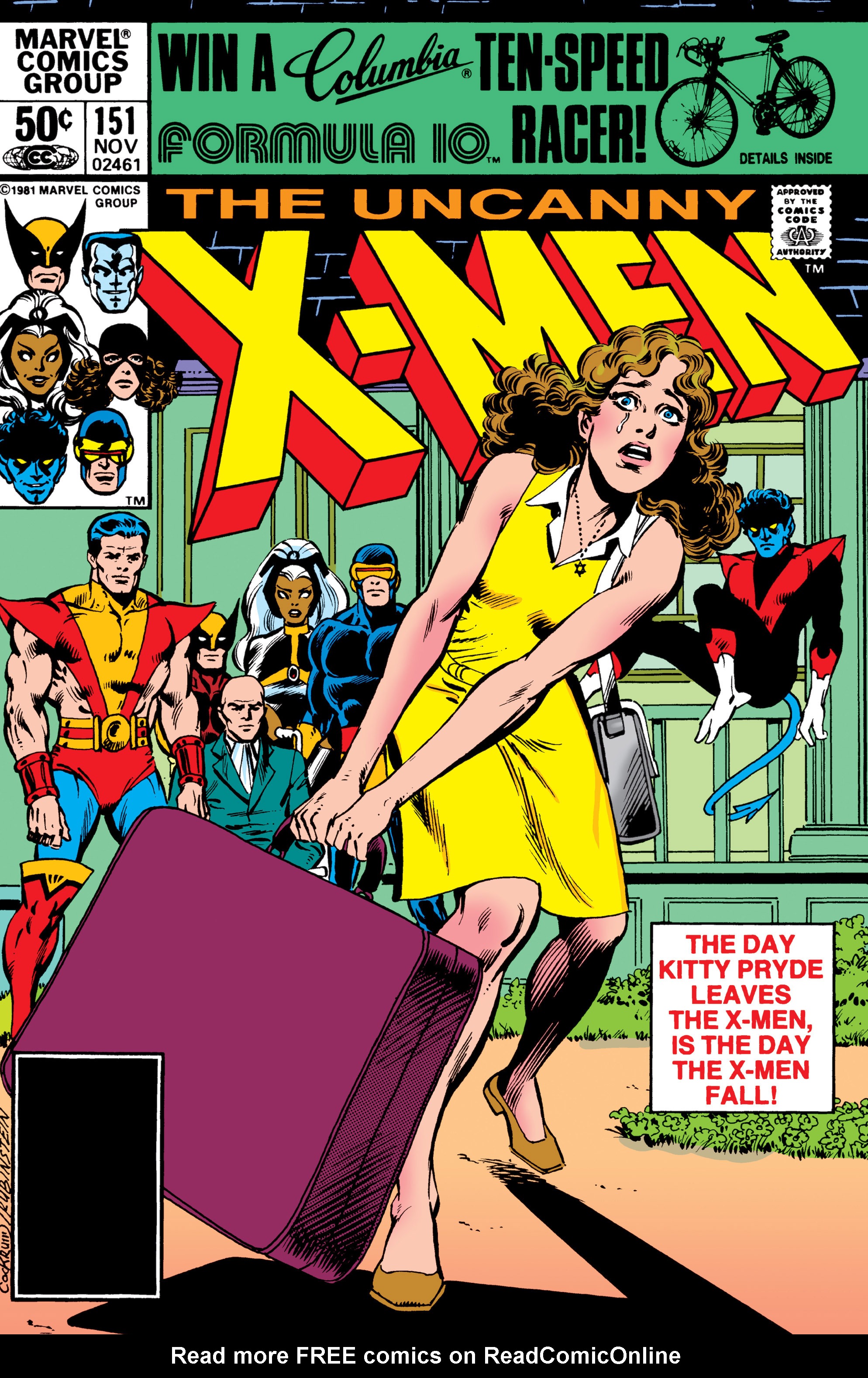 Read online Uncanny X-Men (1963) comic -  Issue #151 - 1