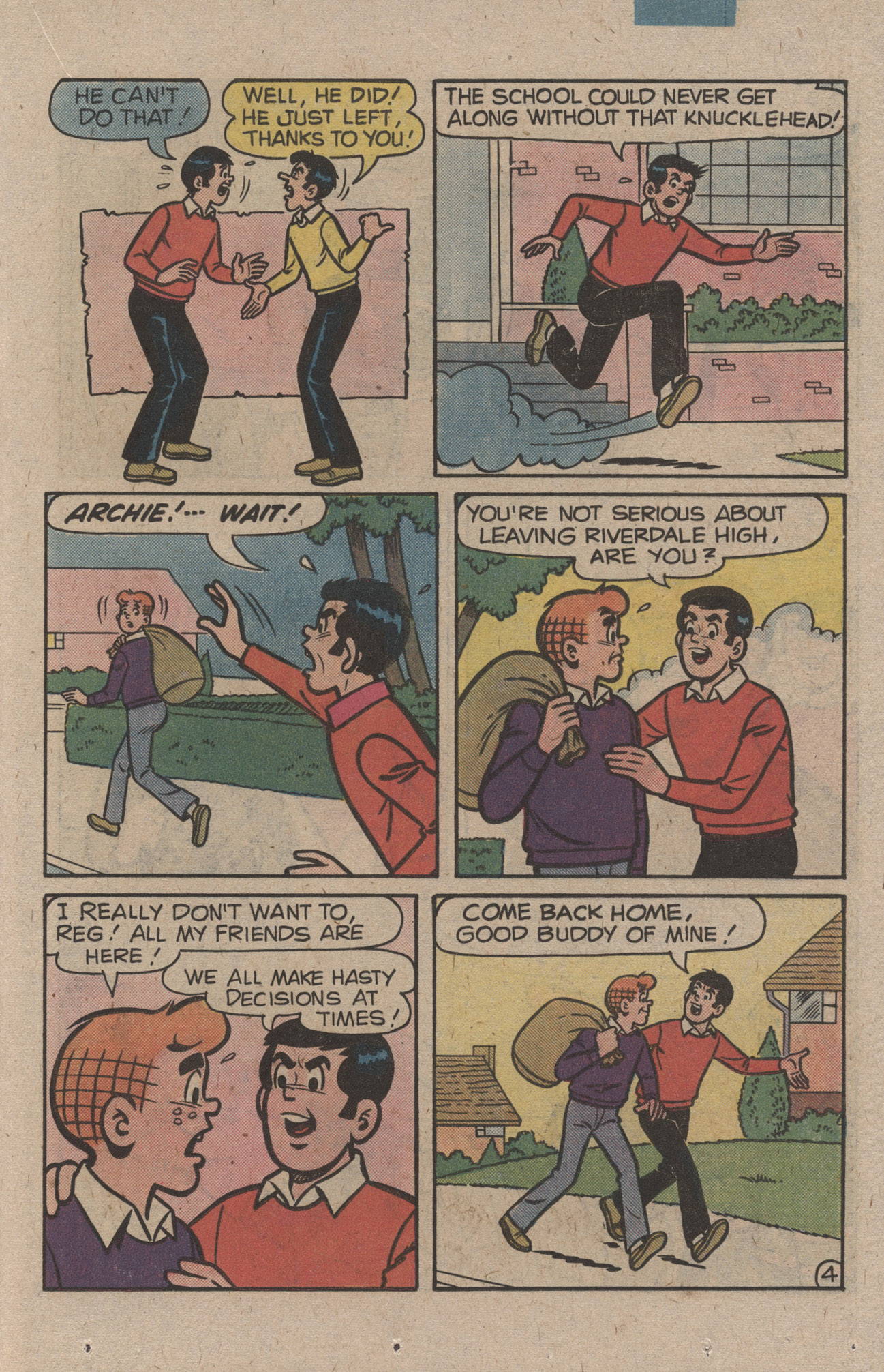 Read online Reggie and Me (1966) comic -  Issue #124 - 23