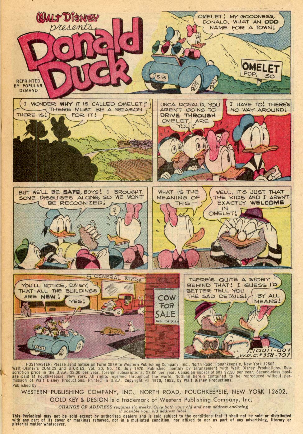 Walt Disney's Comics and Stories issue 358 - Page 3