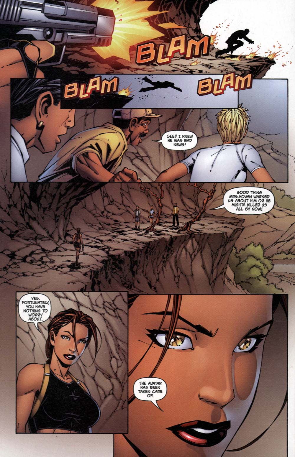 Read online Tomb Raider: The Series comic -  Issue #17 - 21