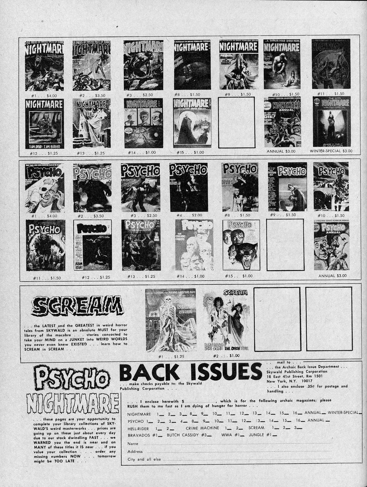 Read online Nightmare (1970) comic -  Issue #16 - 51