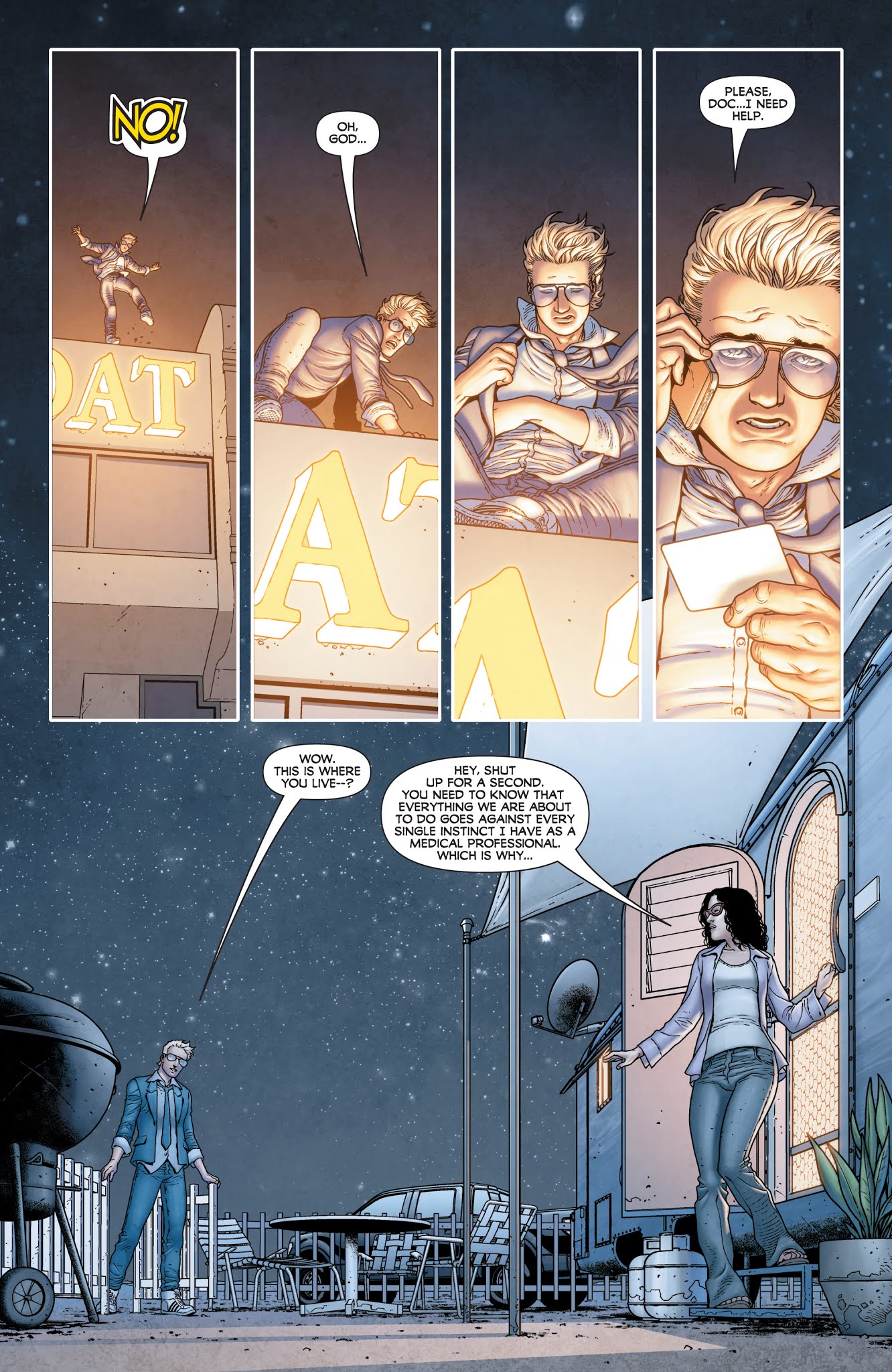 Read online Quantum and Woody! (2017) comic -  Issue #7 - 14