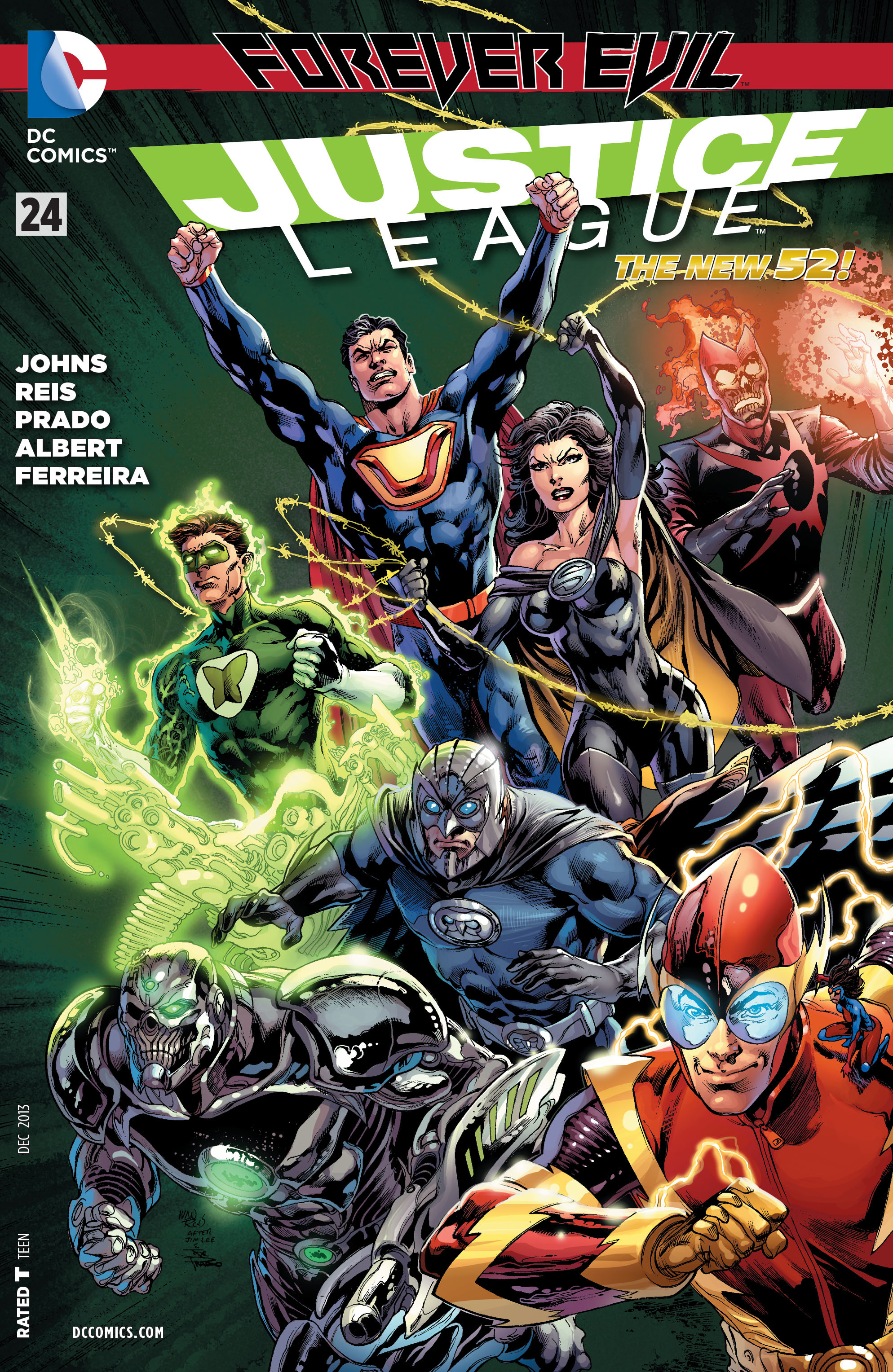 Read online Justice League (2011) comic -  Issue #24 - 2