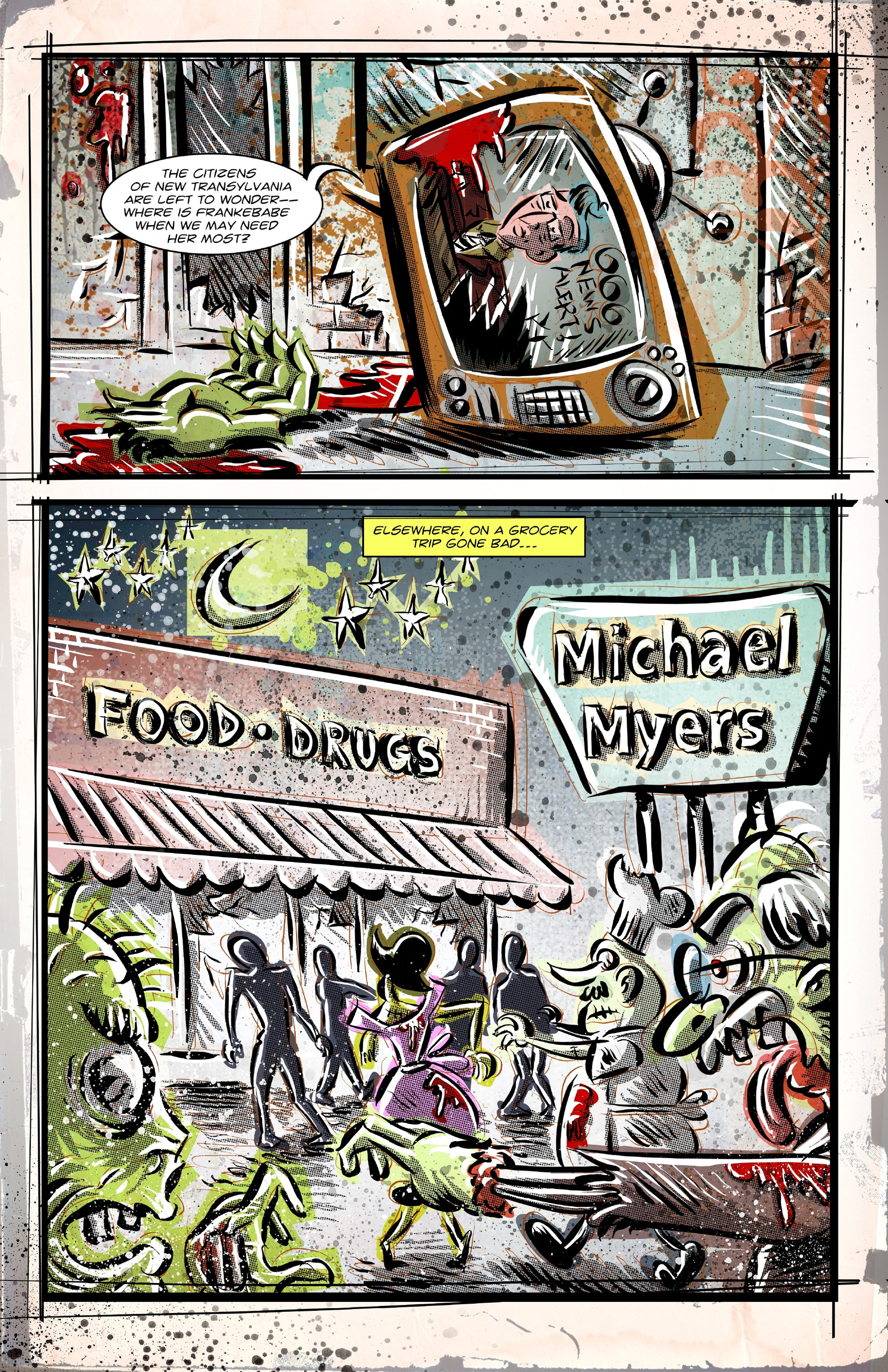 Read online Frankenbabe comic -  Issue #2 - 5