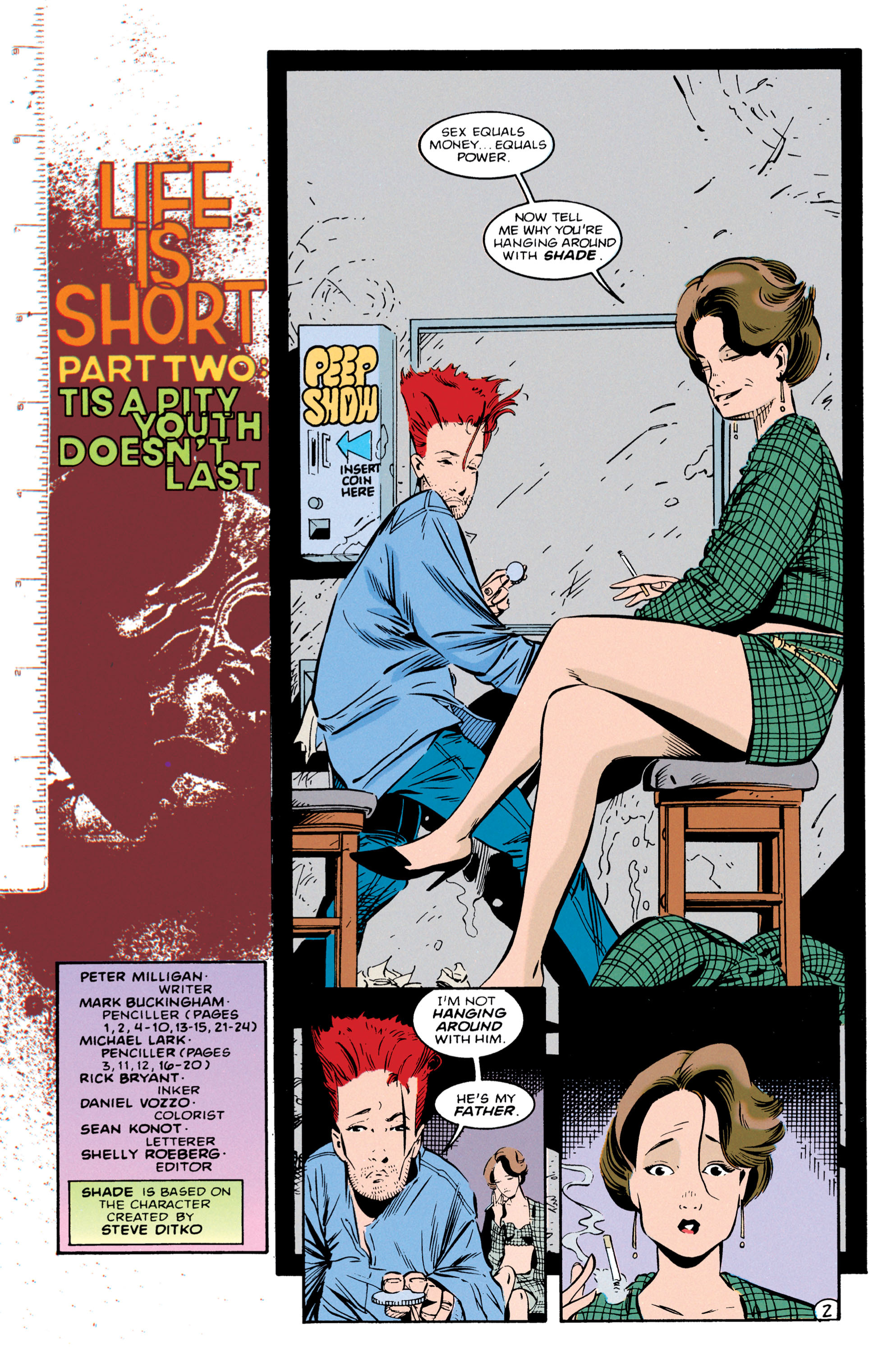 Read online Shade, the Changing Man comic -  Issue #56 - 3