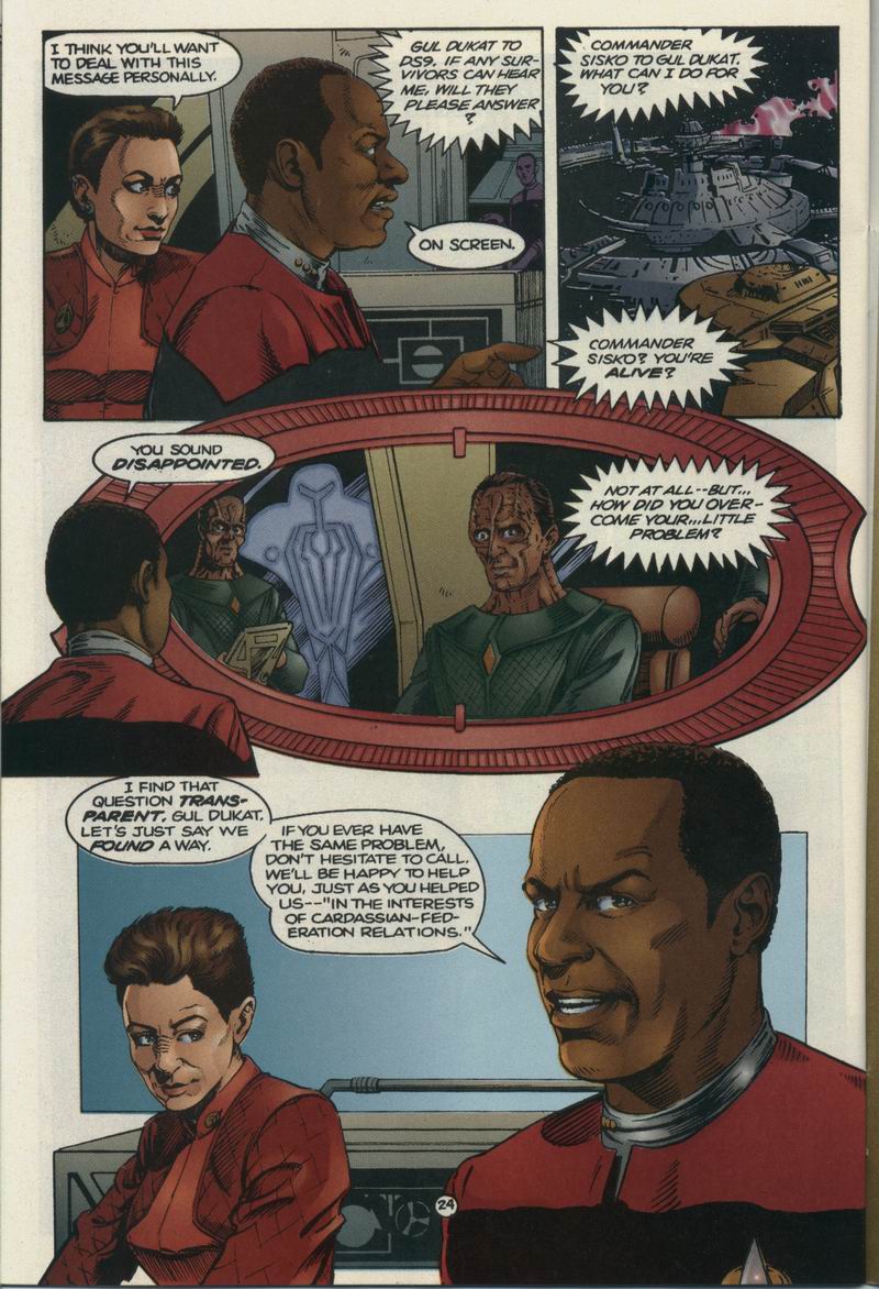 Read online Star Trek: Deep Space Nine (1993) comic -  Issue #2 - 24