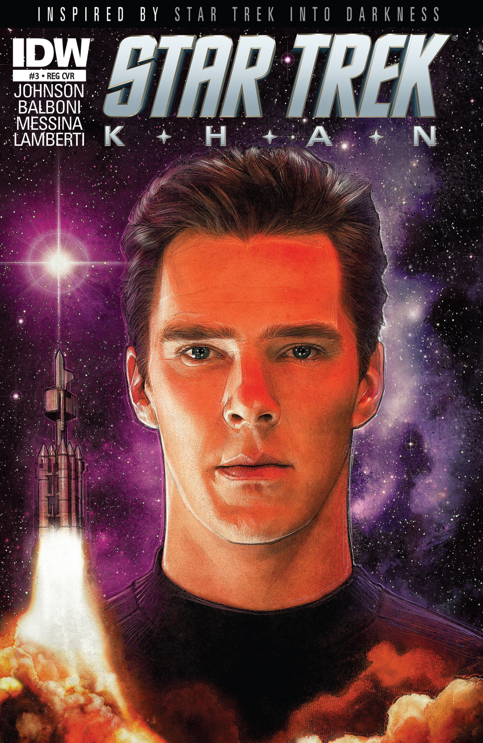 Read online Star Trek: Khan comic -  Issue #3 - 1