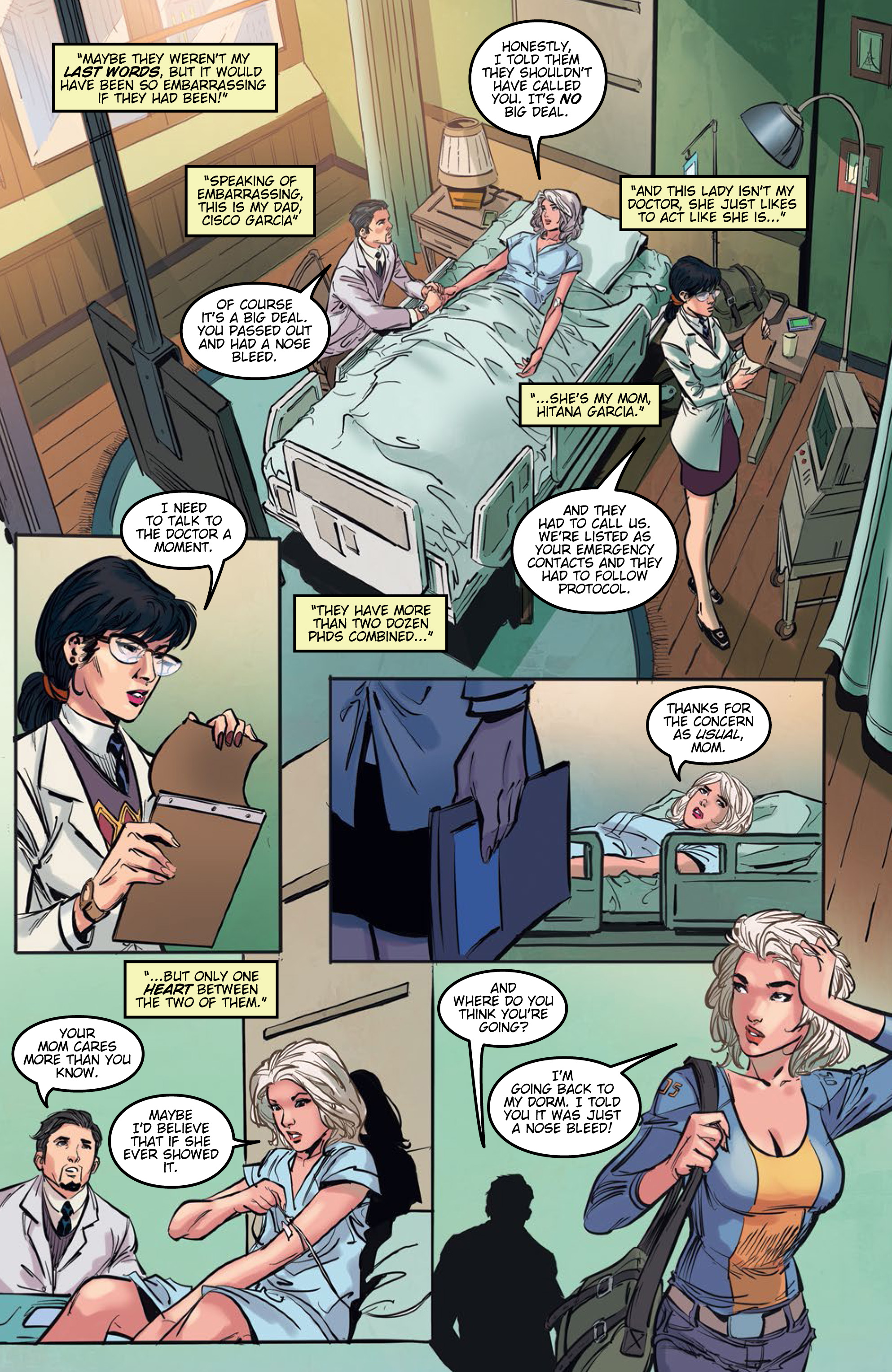 Read online White Widow comic -  Issue #1 - 17