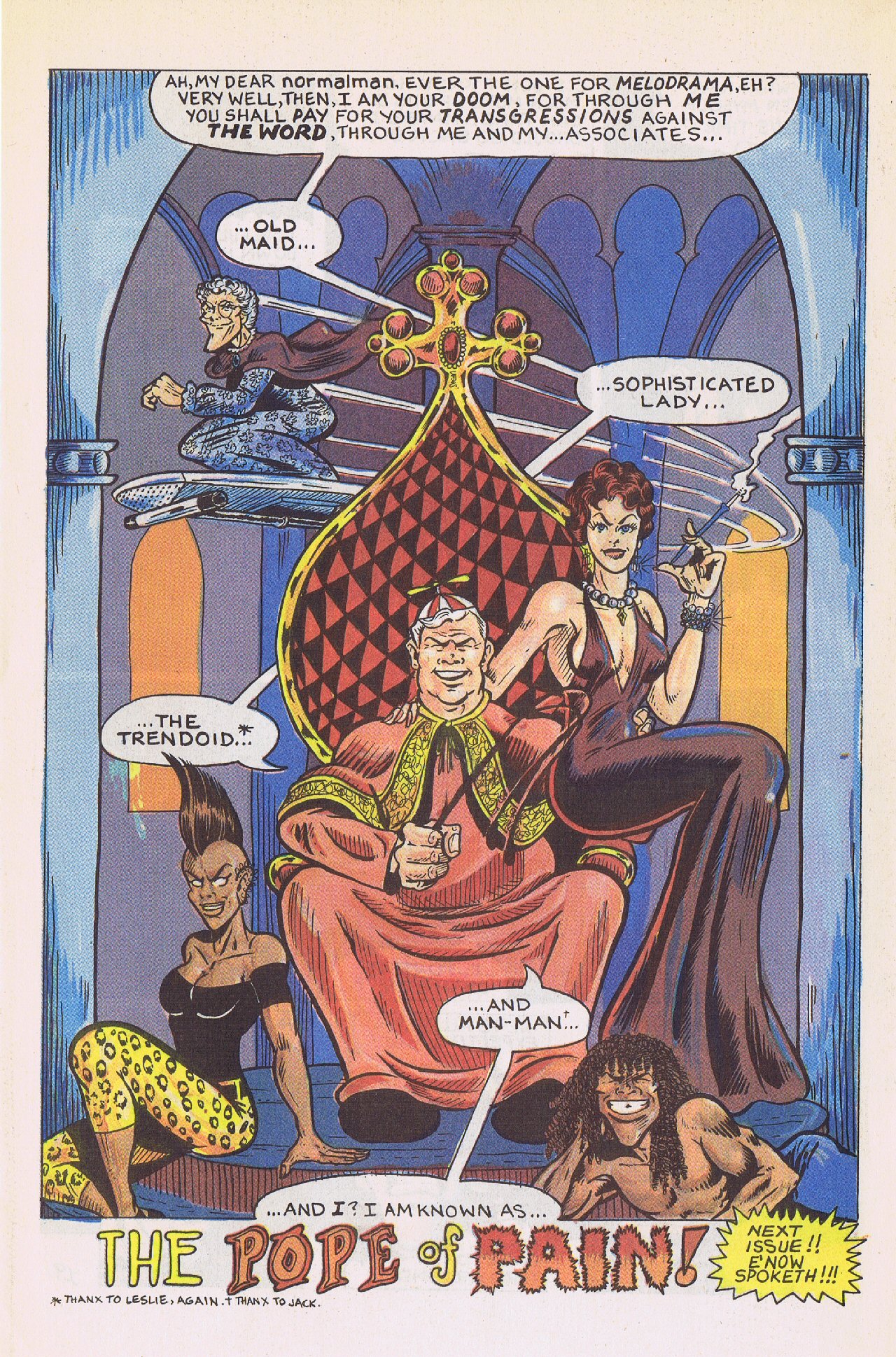 Read online Normalman comic -  Issue #2 - 22