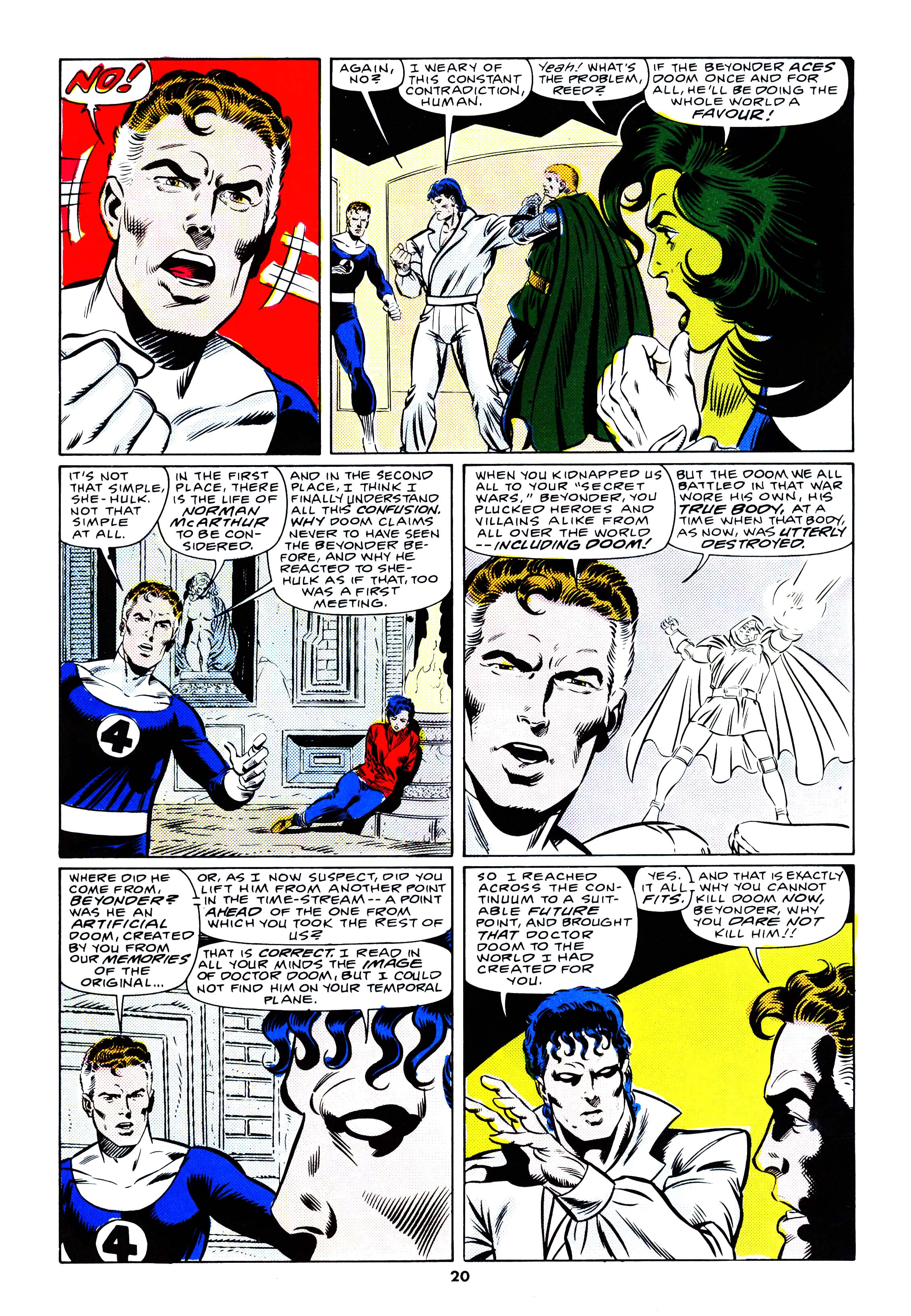 Read online Secret Wars (1985) comic -  Issue #69 - 20