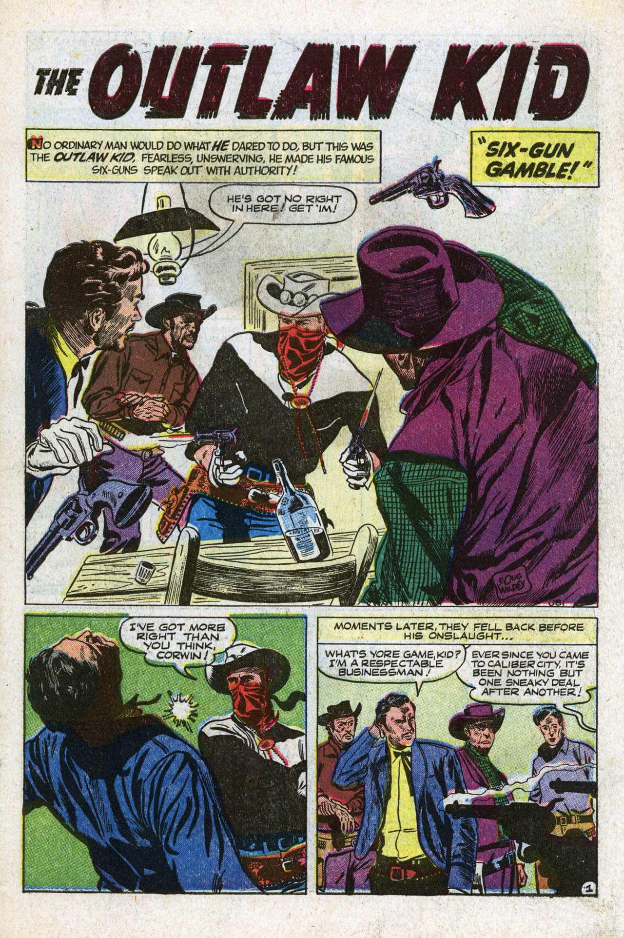 Read online The Outlaw Kid (1954) comic -  Issue #11 - 3