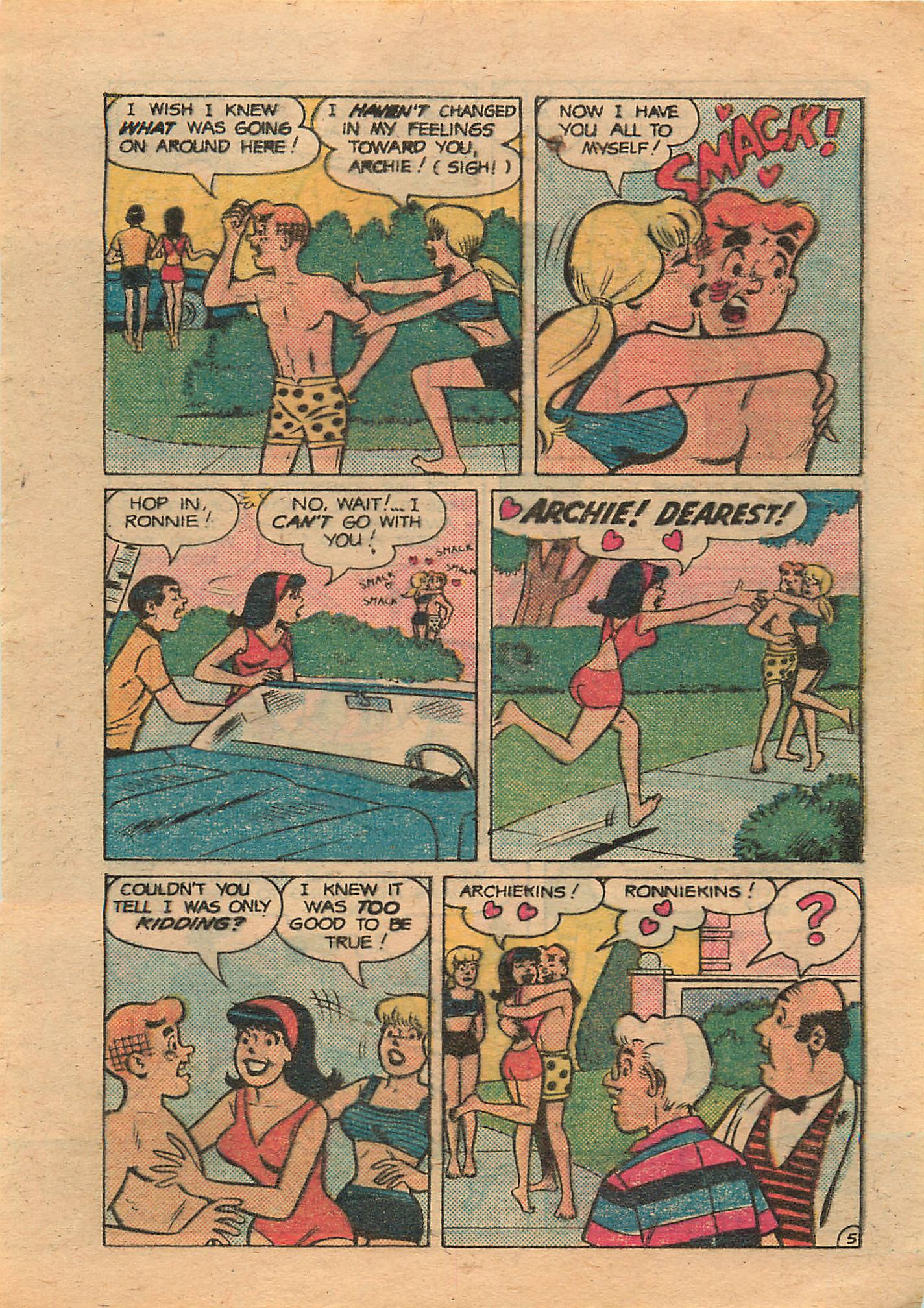 Read online Archie...Archie Andrews, Where Are You? Digest Magazine comic -  Issue #19 - 121