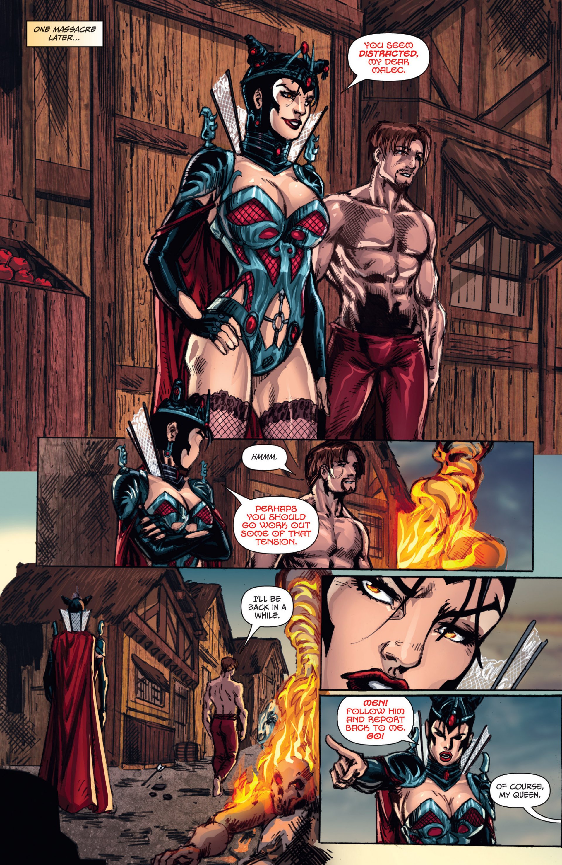 Read online Grimm Fairy Tales presents the Dark One: Age of Darkness One-Shot comic -  Issue # Full - 25