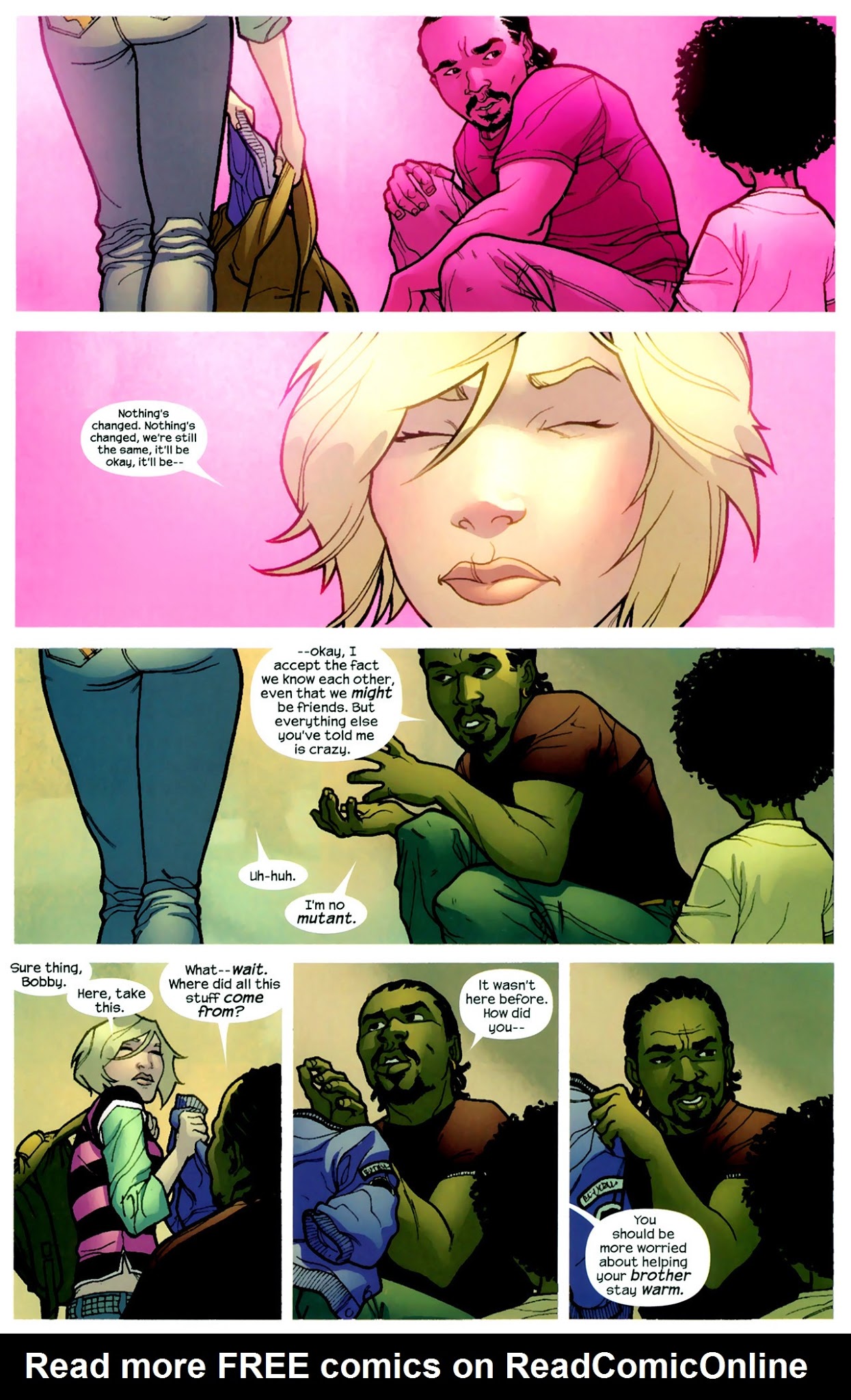 Read online NYX: No Way Home comic -  Issue #4 - 5