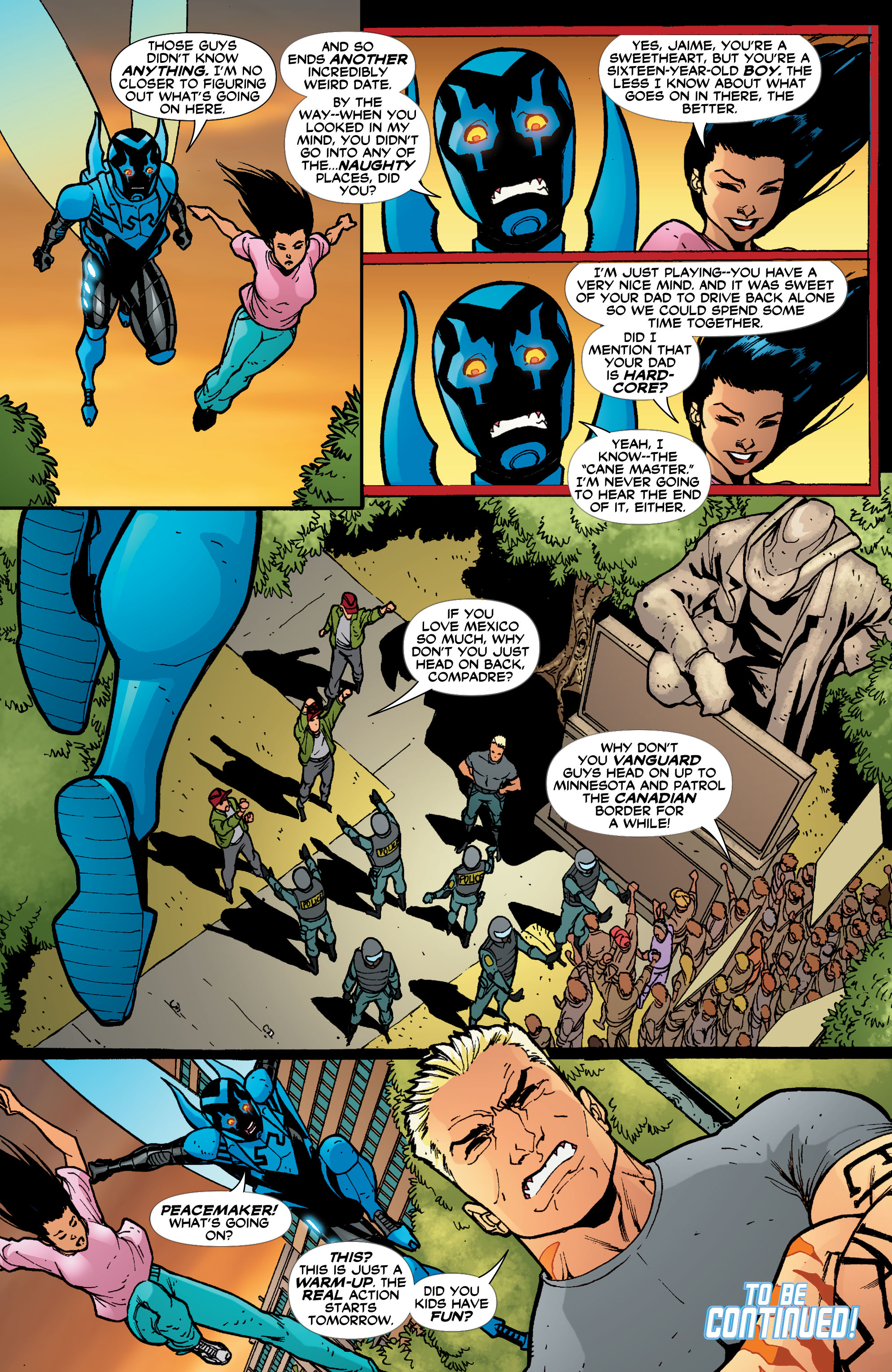 Read online Blue Beetle (2006) comic -  Issue #32 - 23
