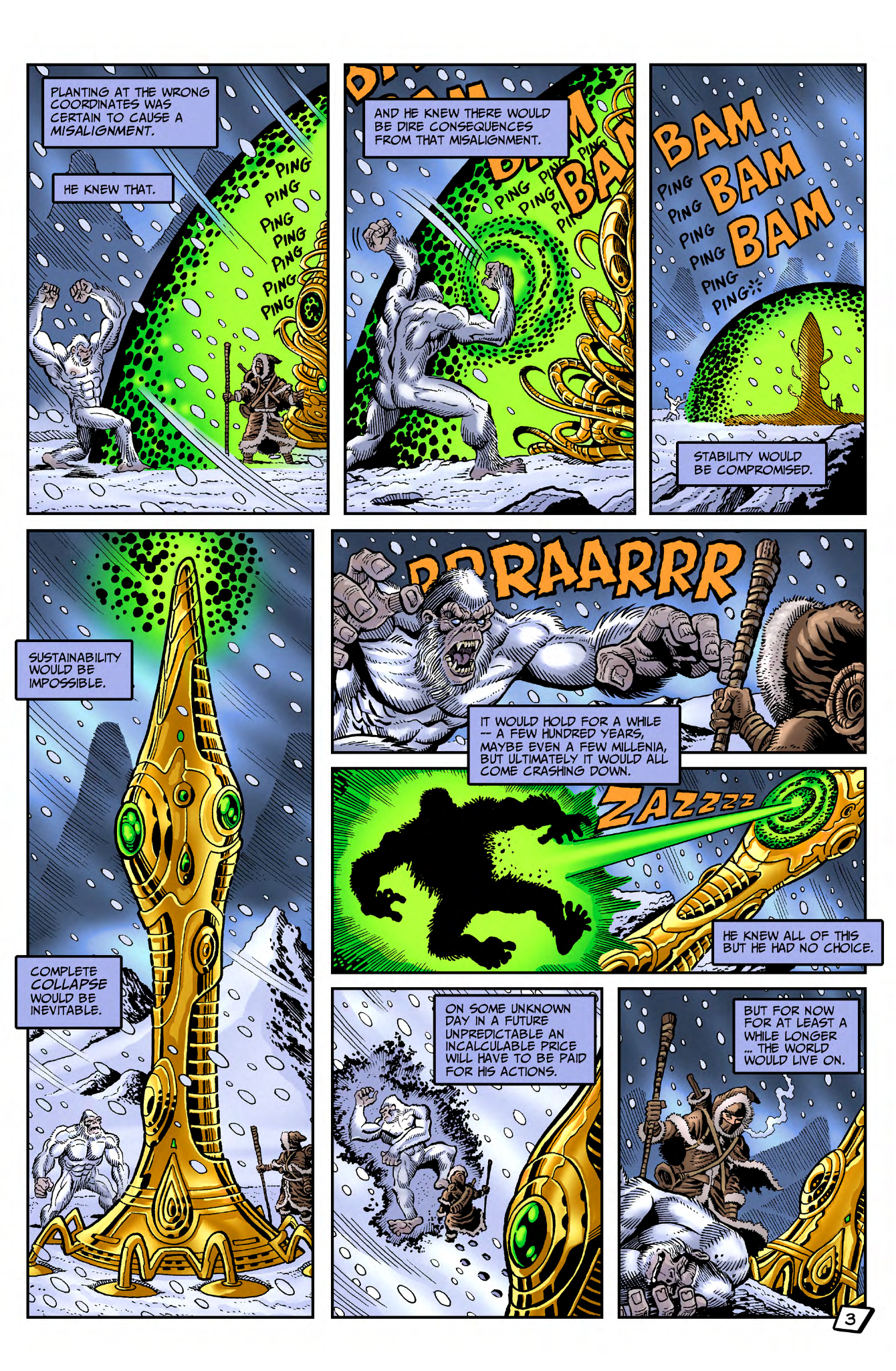 Read online John Aman Amazing Man comic -  Issue #1 - 5