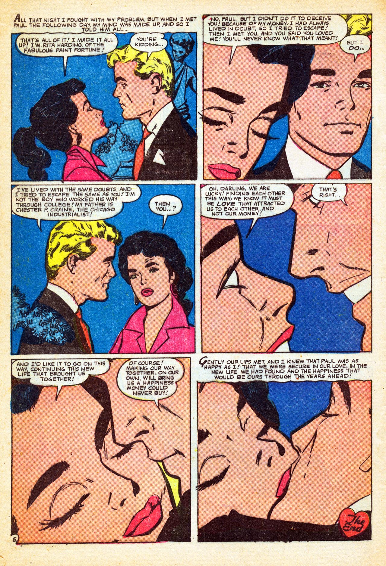 Read online Love Romances comic -  Issue #69 - 32