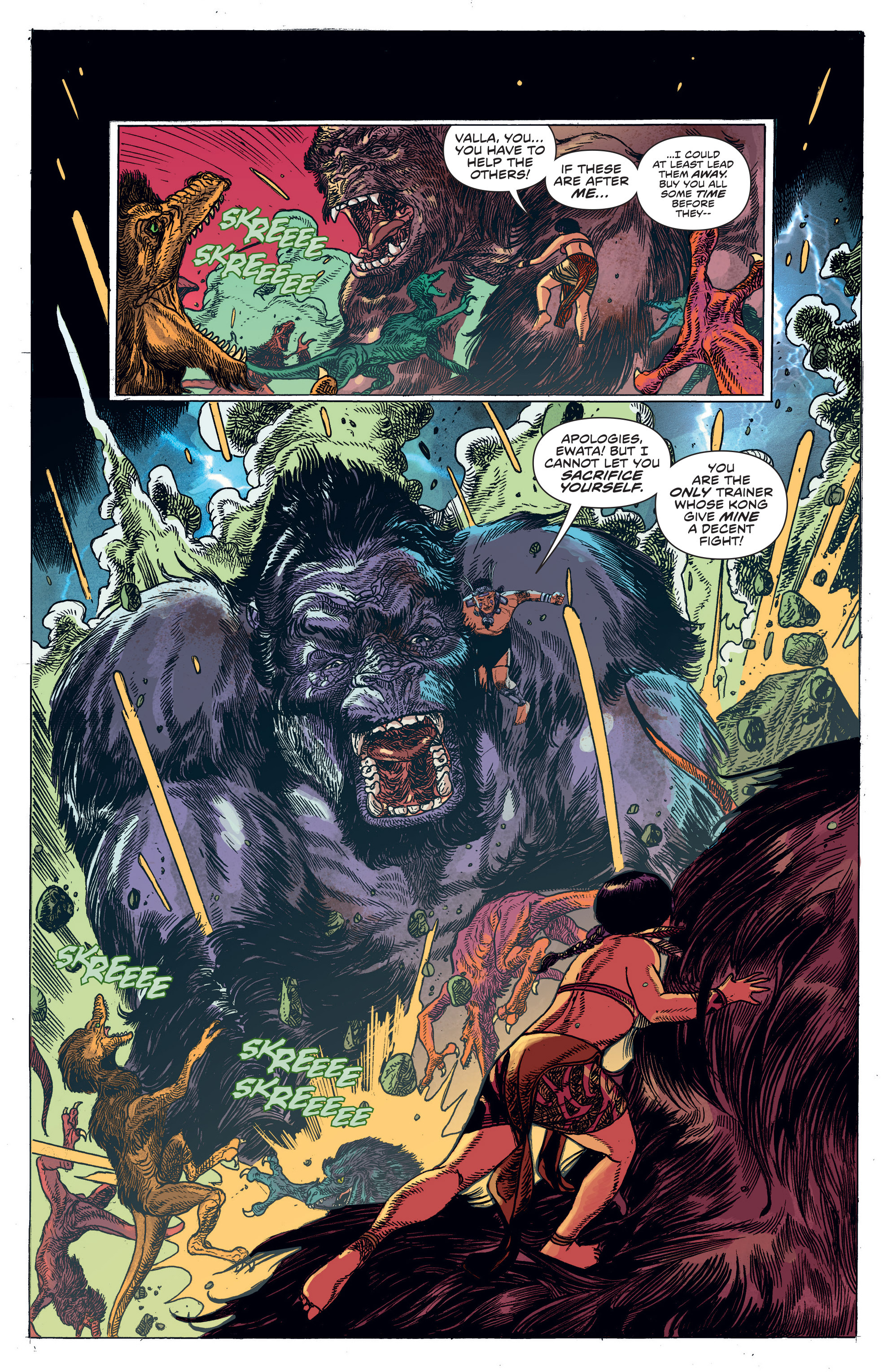 Read online Kong Of Skull Island comic -  Issue #6 - 8