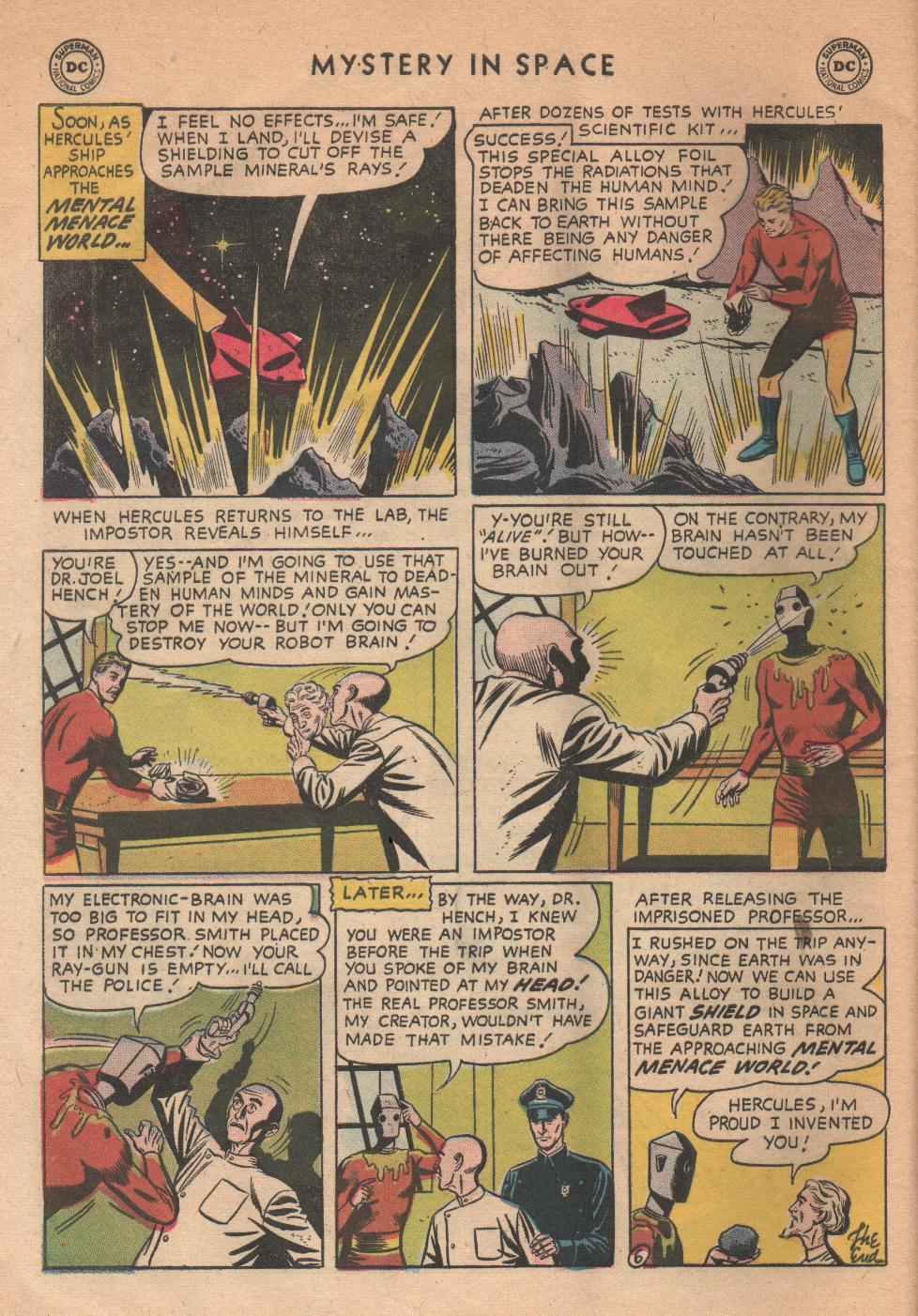 Read online Mystery in Space (1951) comic -  Issue #37 - 32