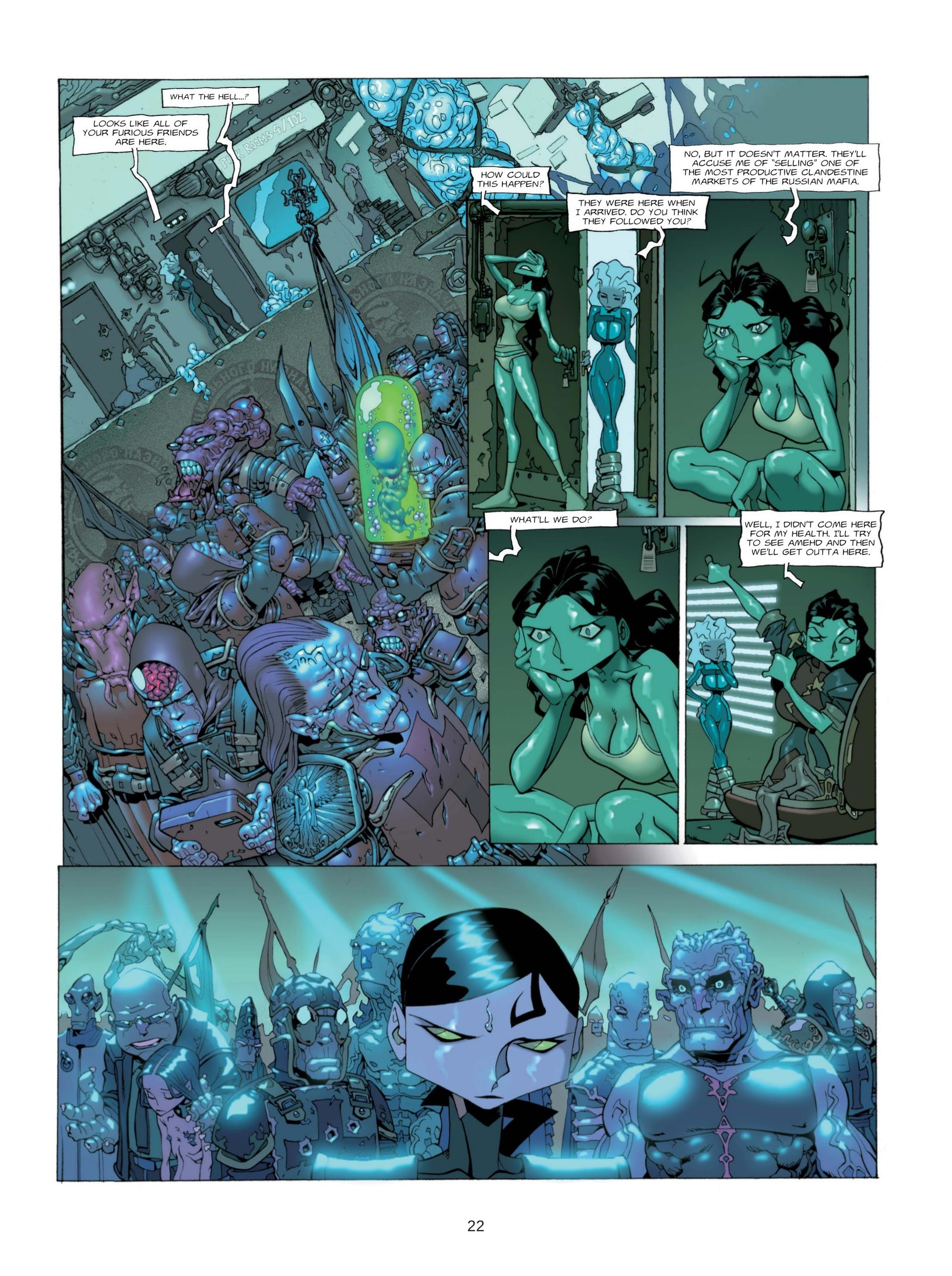 Read online Genetic Grunge comic -  Issue #1 - 24