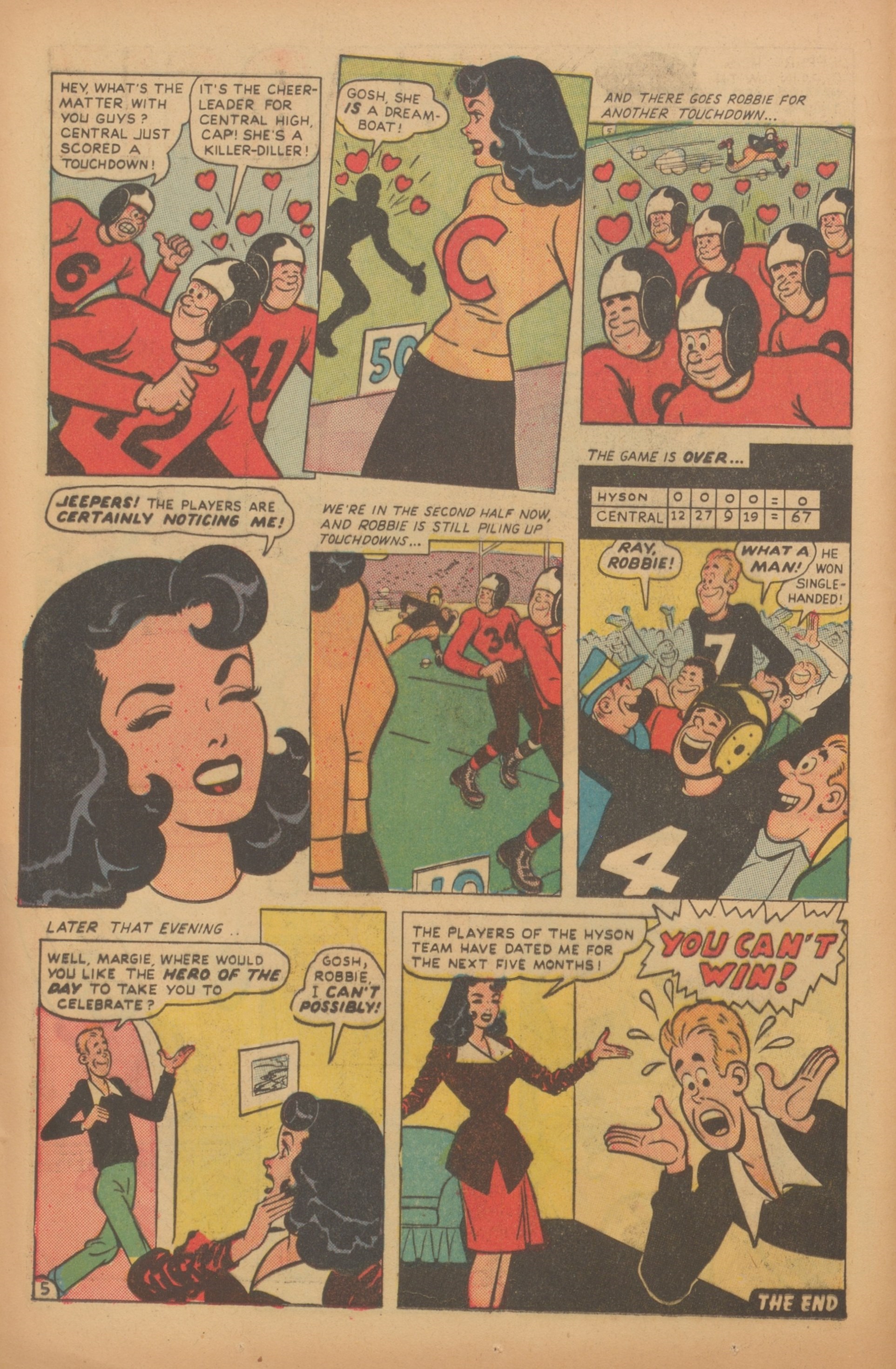 Read online Margie Comics comic -  Issue #44 - 16