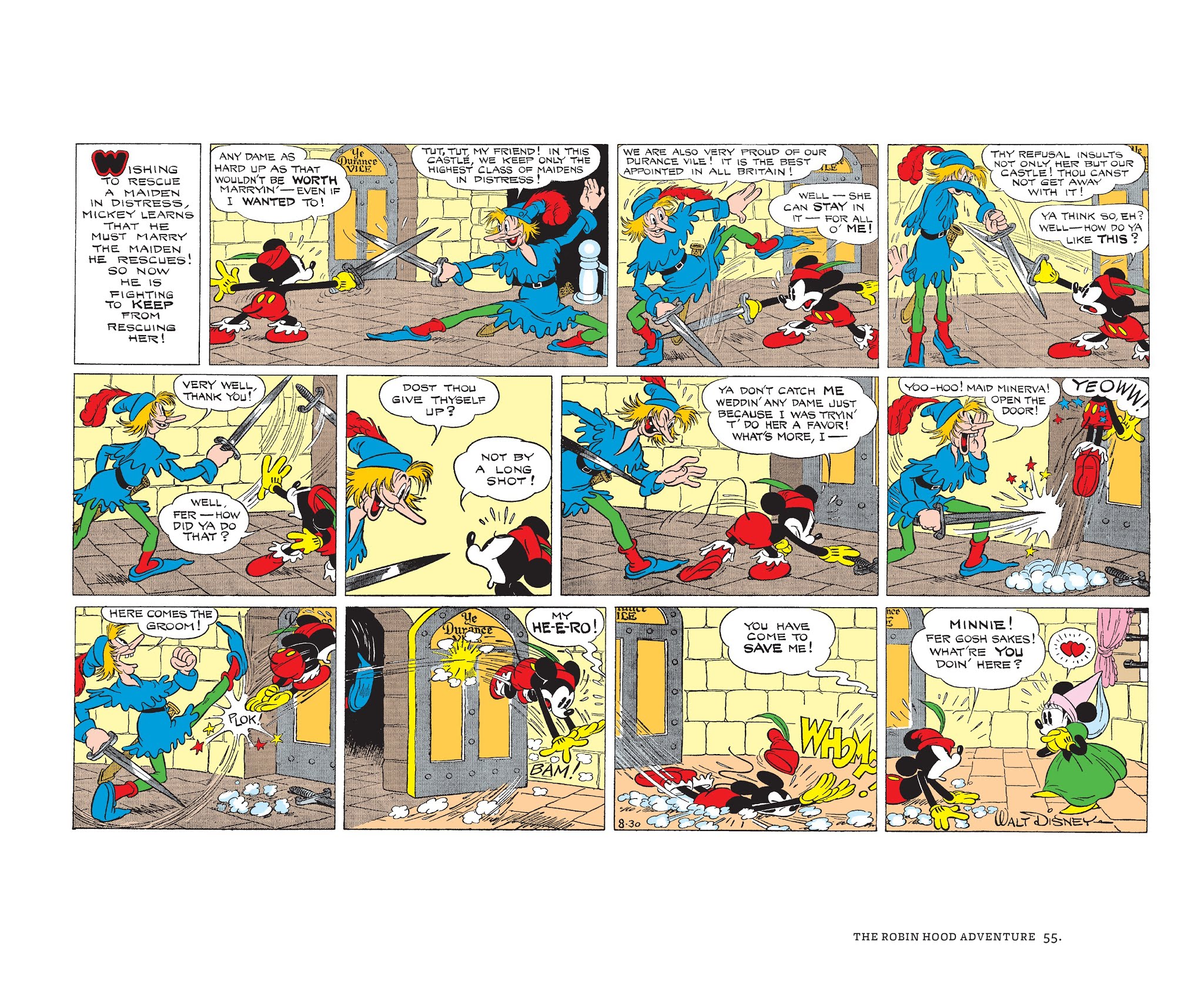 Read online Walt Disney's Mickey Mouse Color Sundays comic -  Issue # TPB 2 (Part 1) - 55