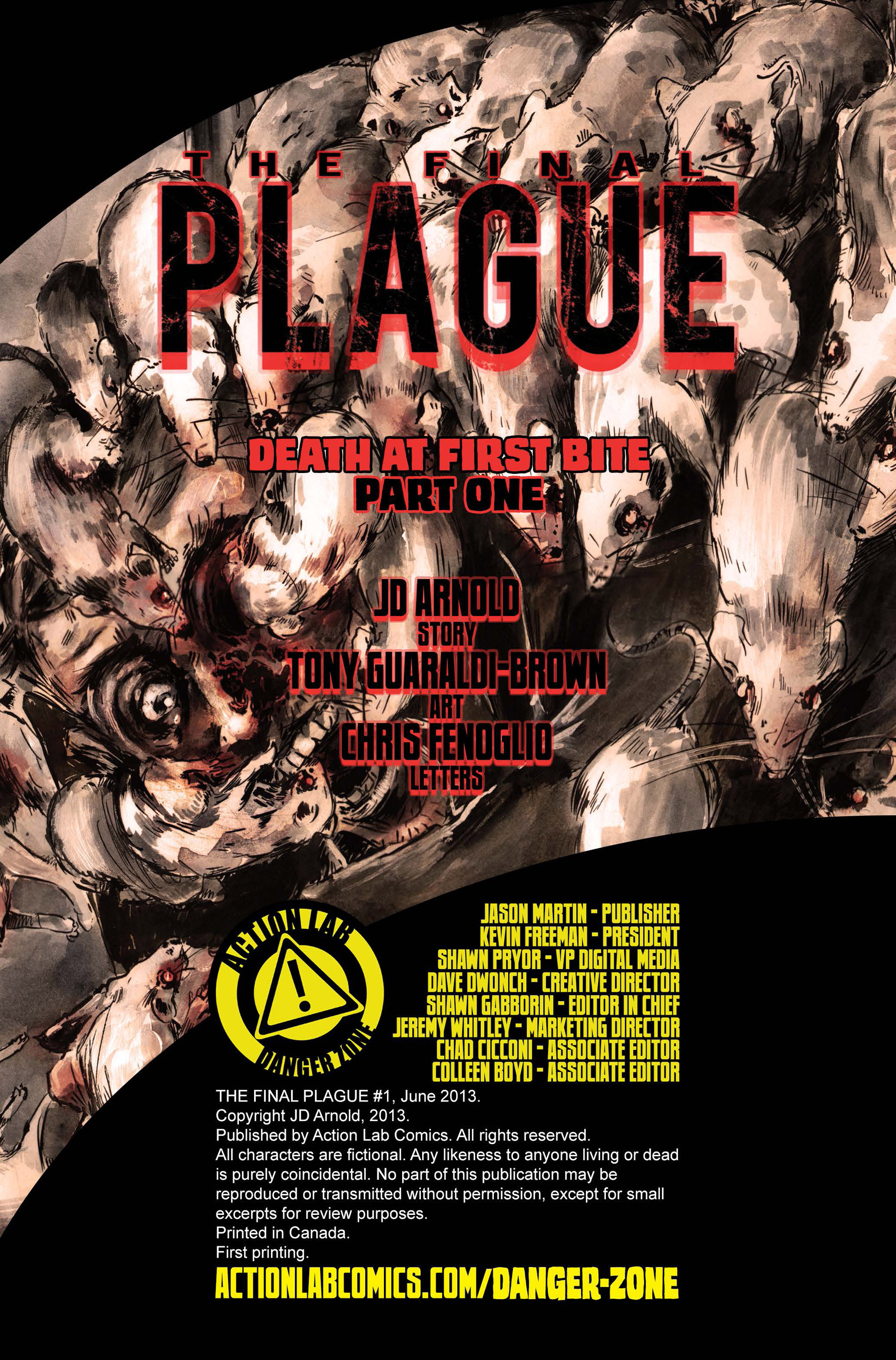 Read online The Final Plague comic -  Issue #1 - 2