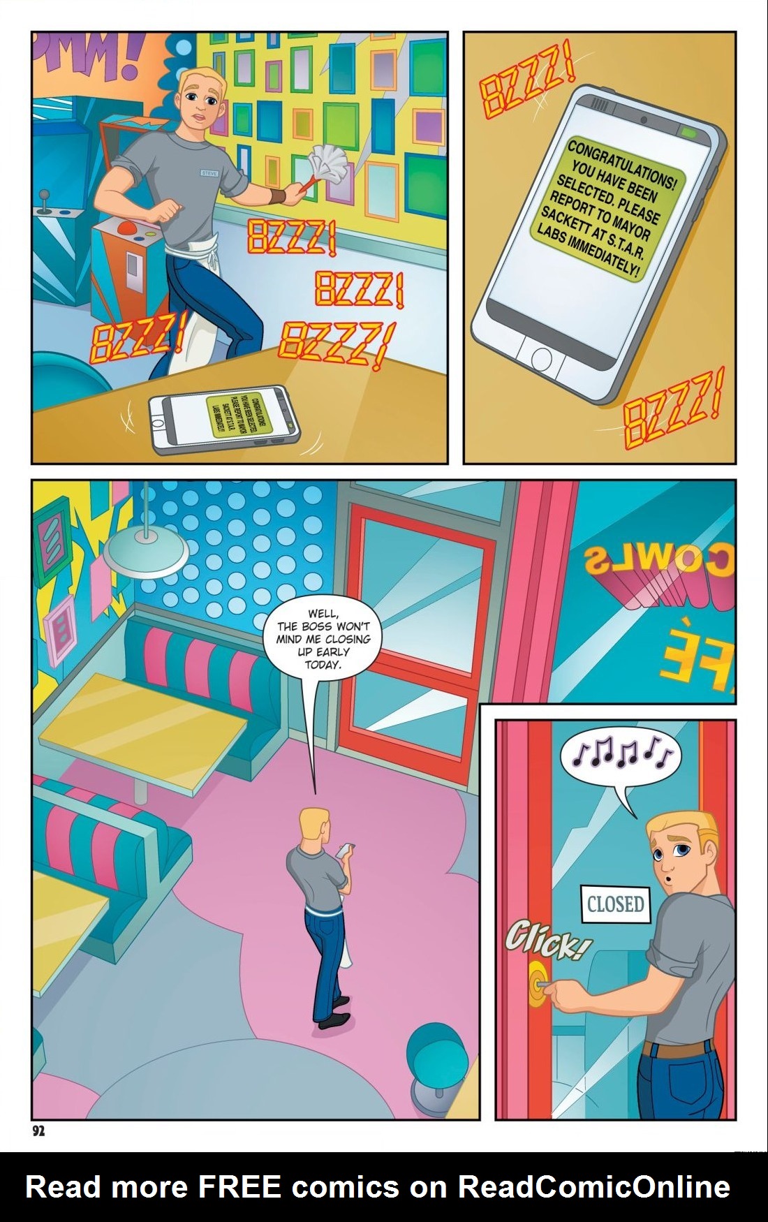 Read online DC Super Hero Girls: Date With Disaster comic -  Issue # TPB - 91